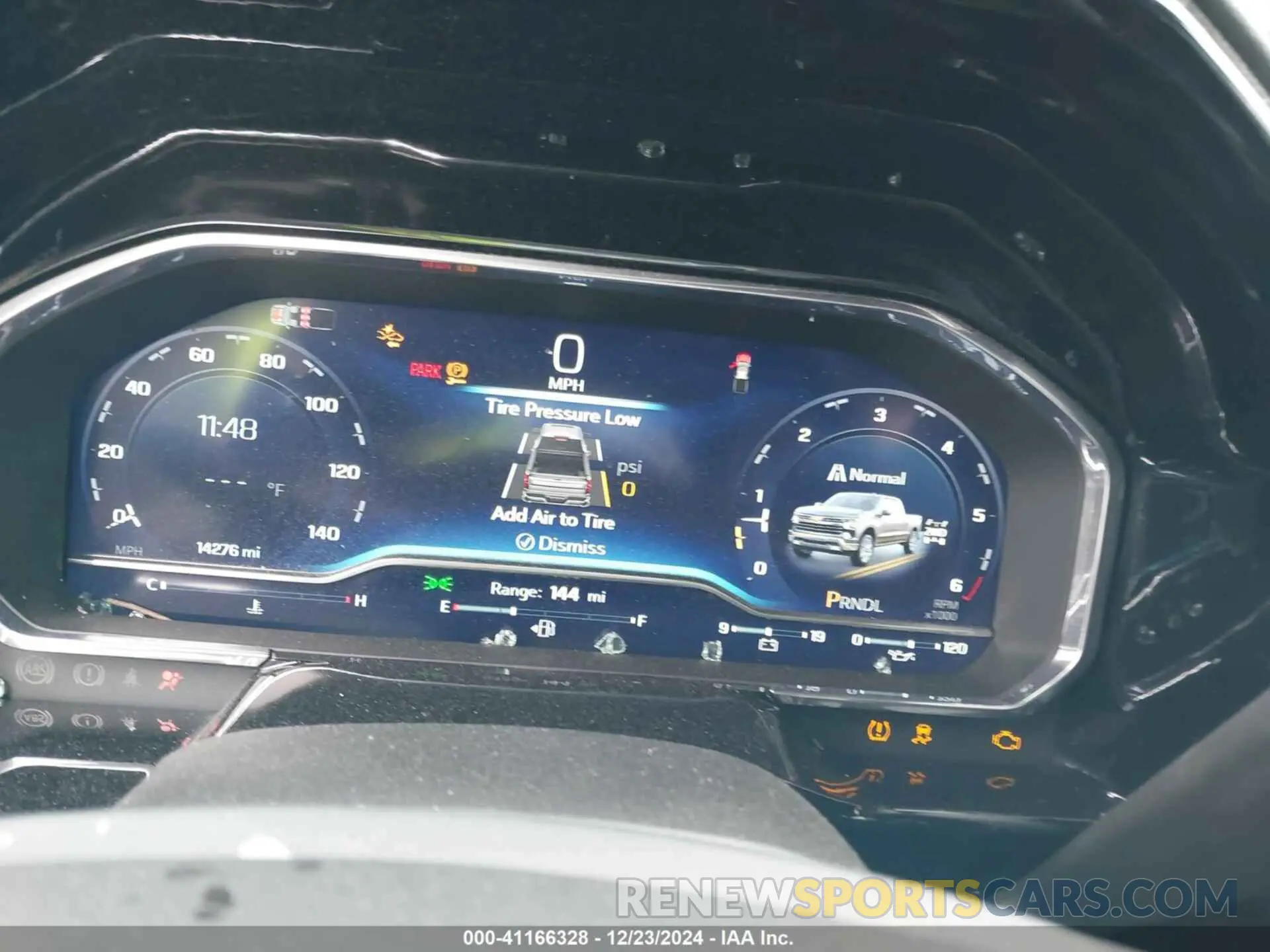 7 fotografías del automóvil dañado 1GCUDDED1RZ287883 CHEVROLET SILVERADO 1500 2024