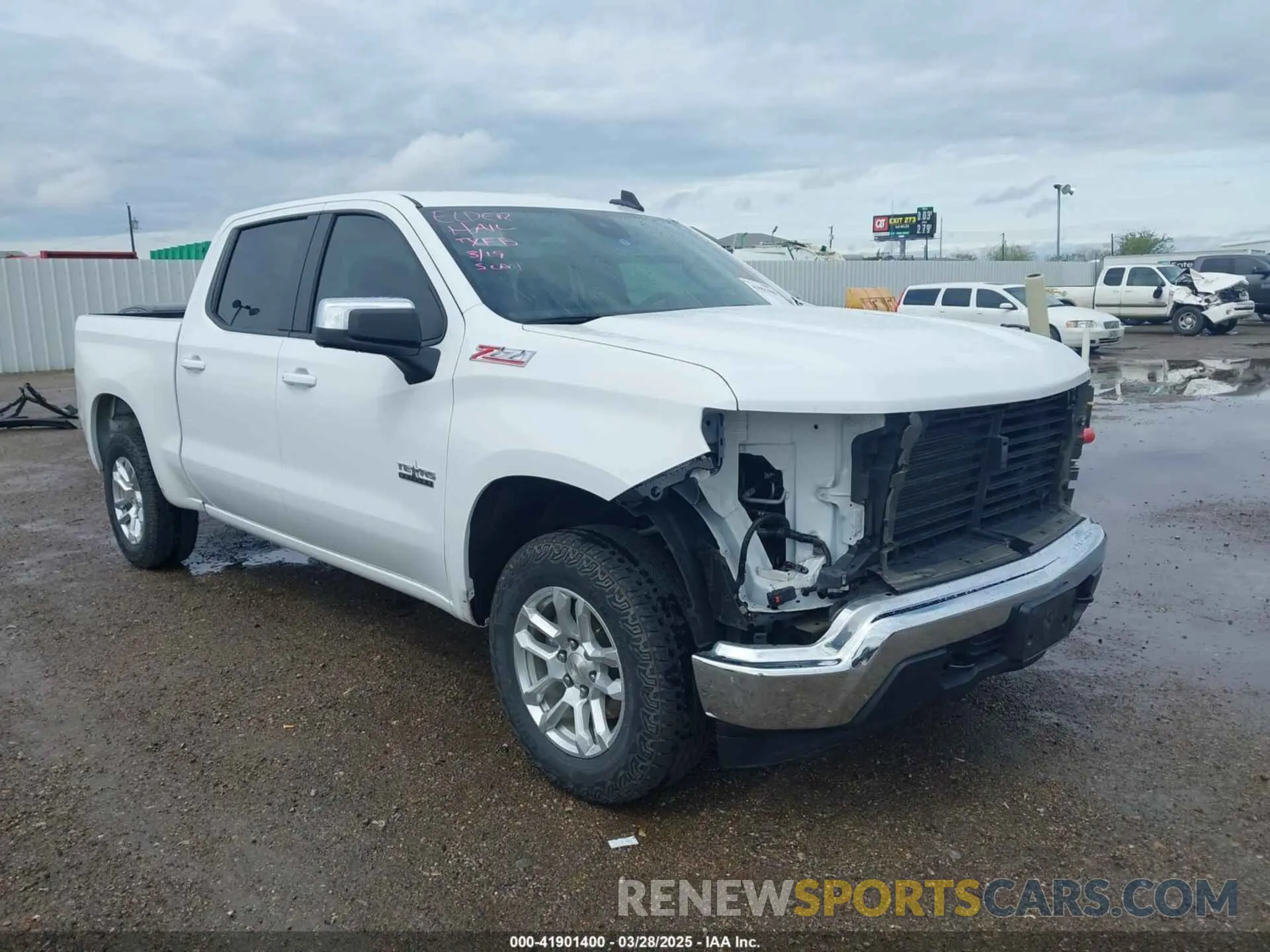 1 fotografías del automóvil dañado 1GCUDDED8RZ214977 CHEVROLET SILVERADO 1500 2024