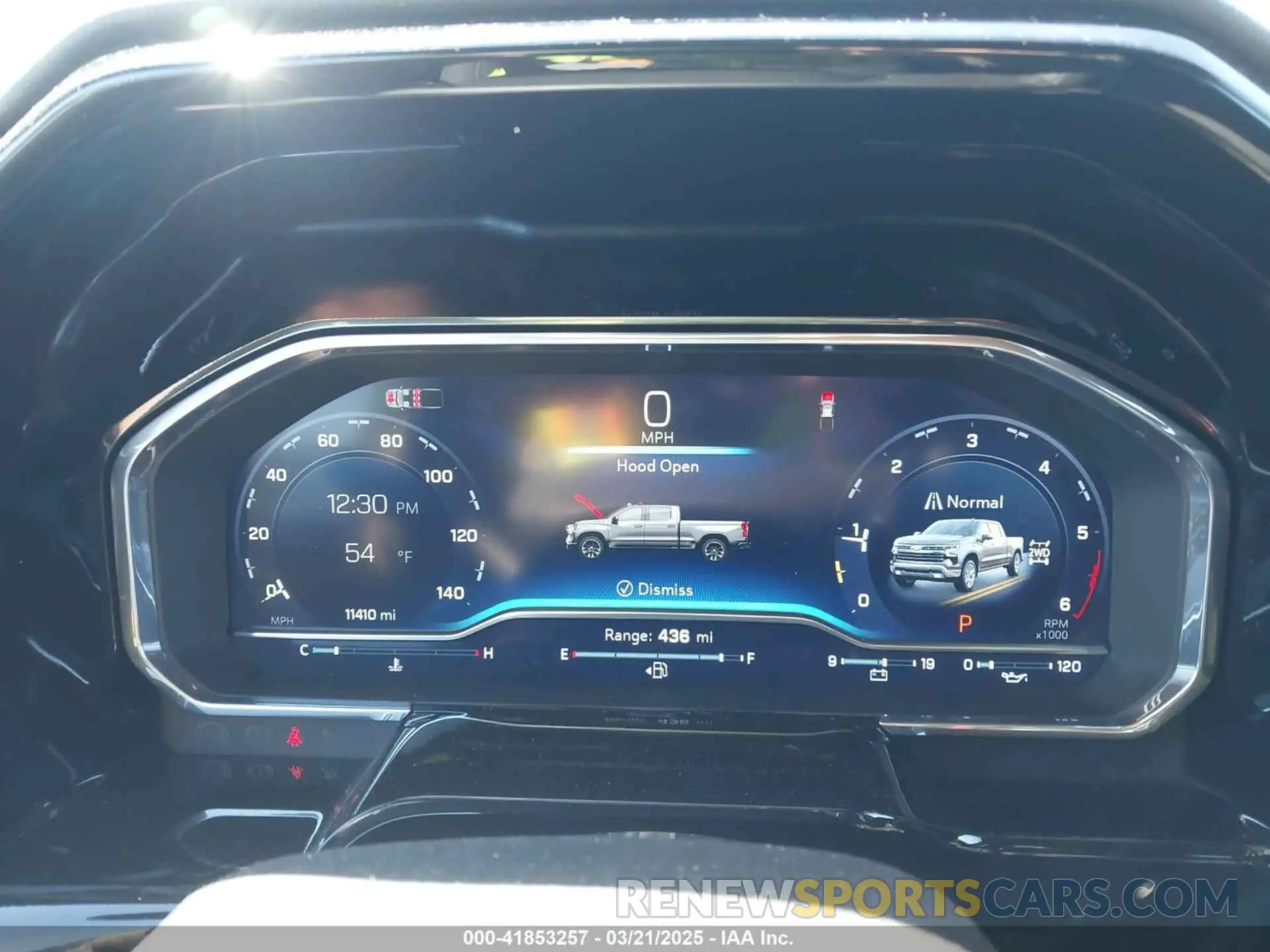 7 fotografías del automóvil dañado 1GCUDEE82RZ343368 CHEVROLET SILVERADO 1500 2024