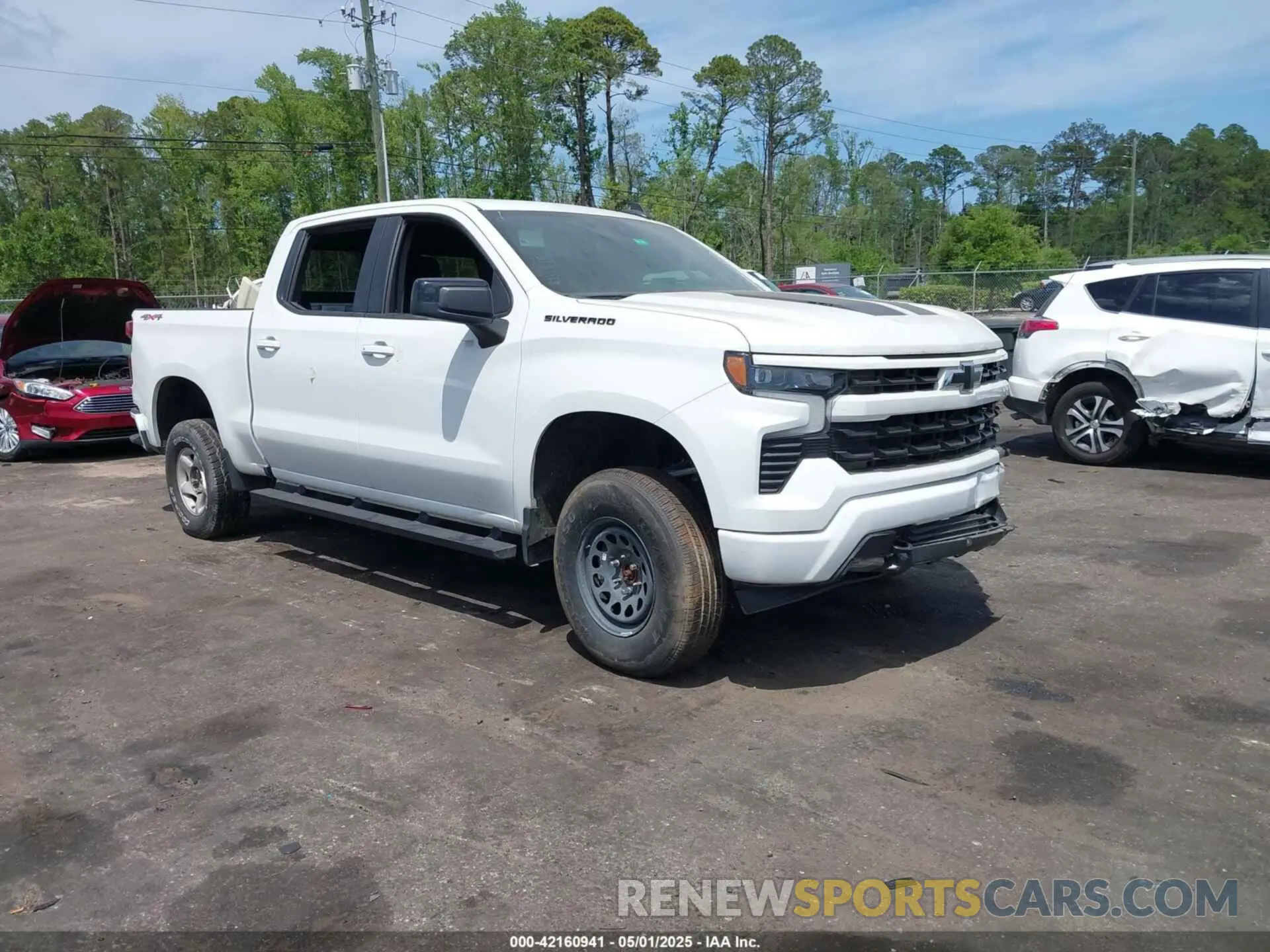 1 fotografías del automóvil dañado 1GCUDEEL0RZ108200 CHEVROLET SILVERADO 1500 2024