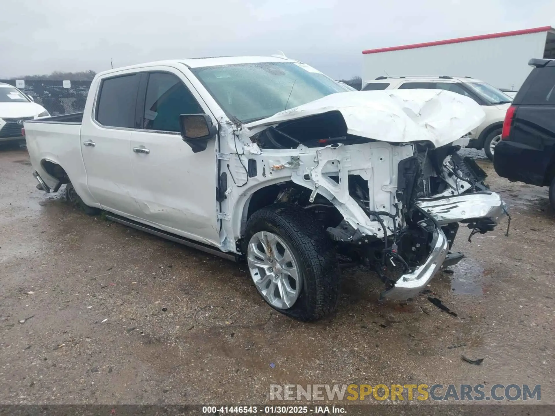1 fotografías del automóvil dañado 1GCUDGE87RZ307770 CHEVROLET SILVERADO 1500 2024
