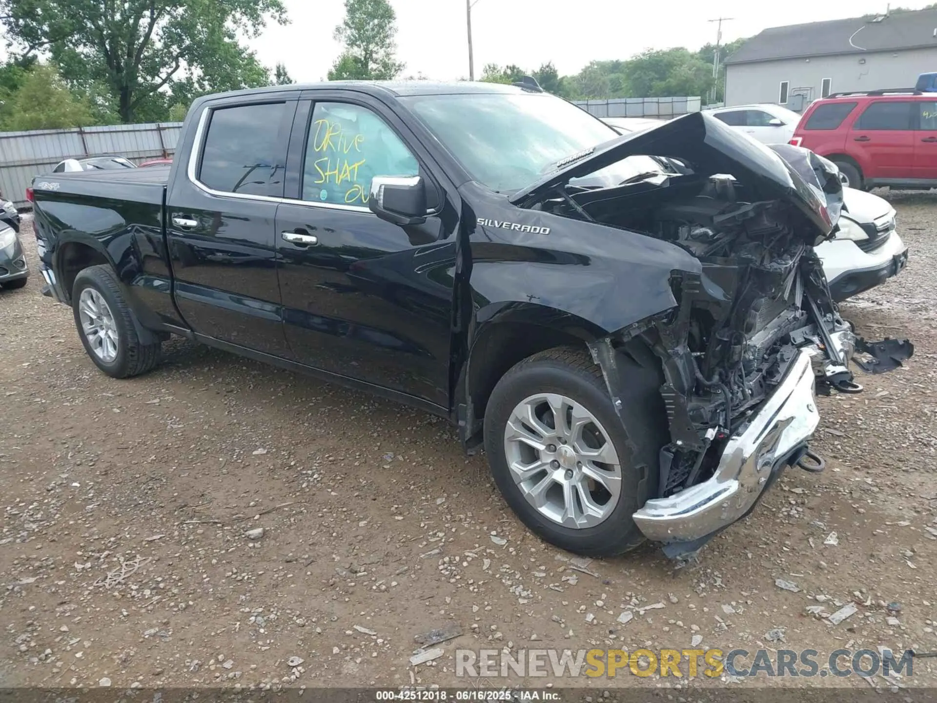 1 fotografías del automóvil dañado 1GCUDGE87RZ337013 CHEVROLET SILVERADO 1500 2024
