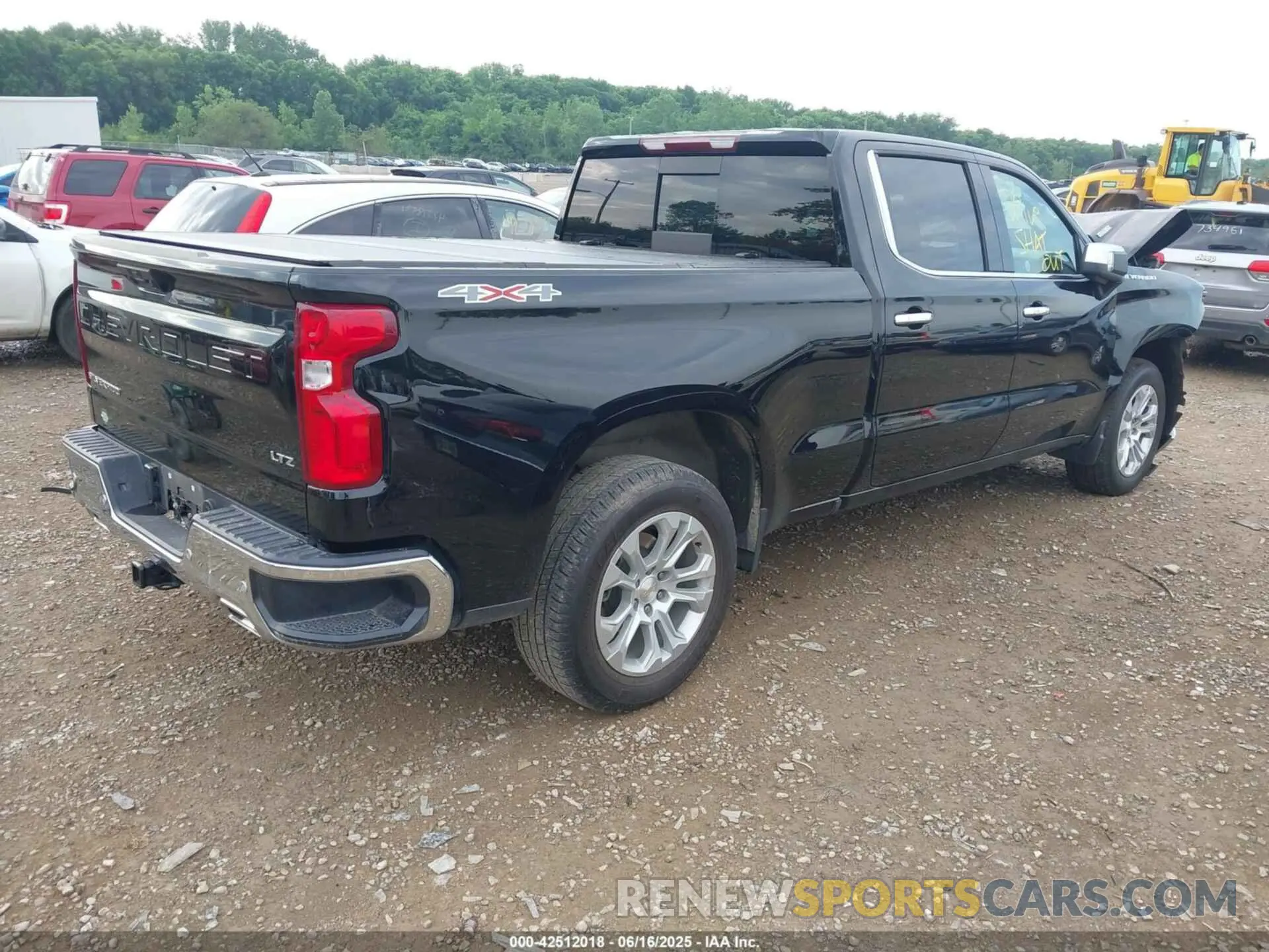 4 fotografías del automóvil dañado 1GCUDGE87RZ337013 CHEVROLET SILVERADO 1500 2024