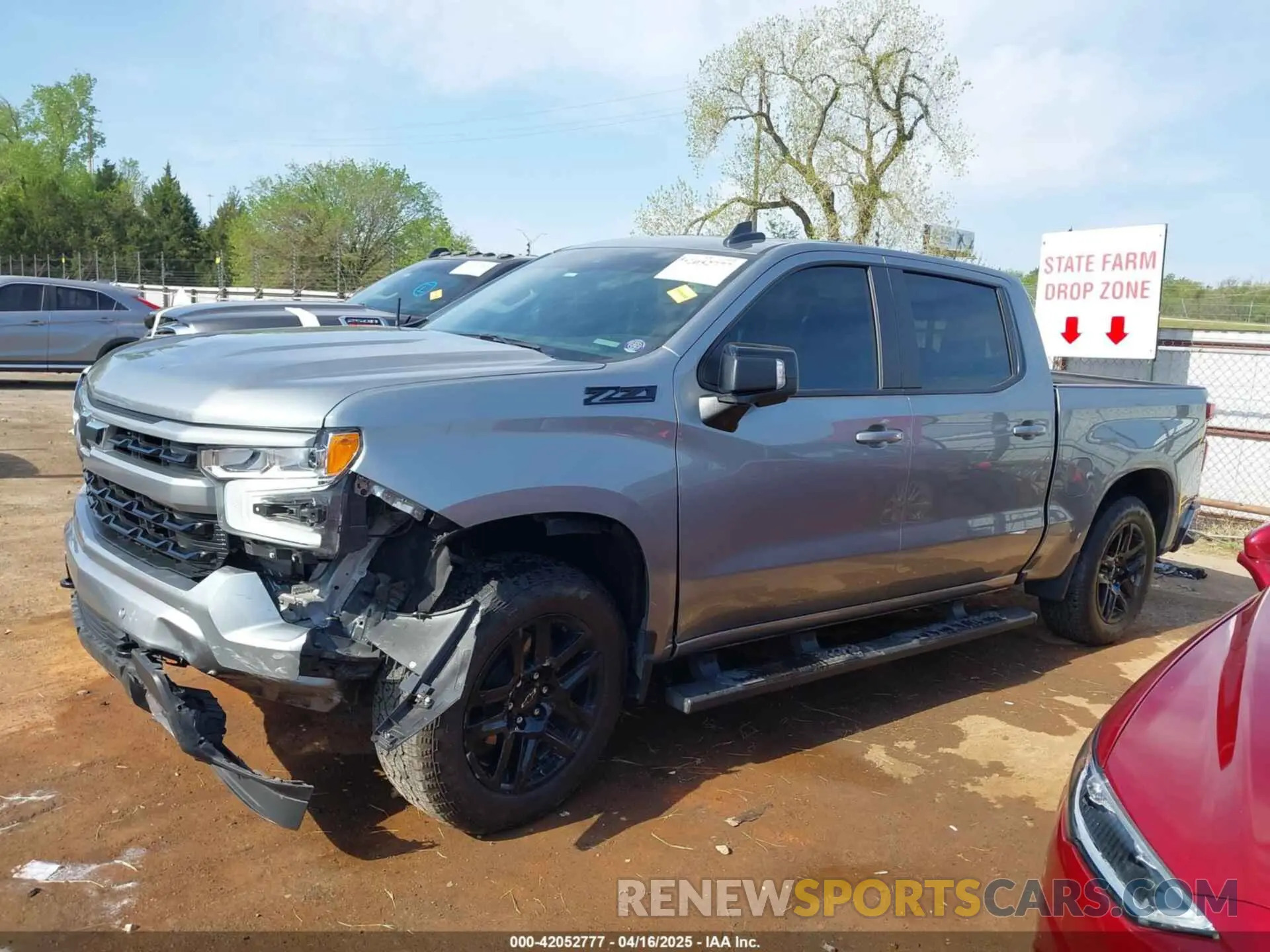 14 fotografías del automóvil dañado 2GCUDEED3R1173110 CHEVROLET SILVERADO 1500 2024