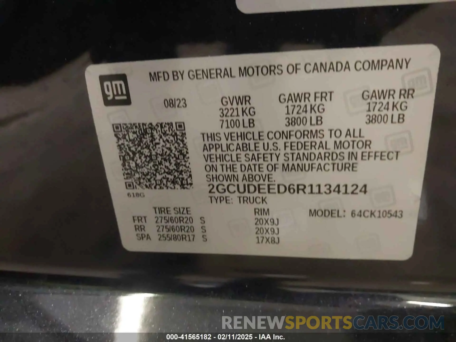 9 fotografías del automóvil dañado 2GCUDEED6R1134124 CHEVROLET SILVERADO 1500 2024
