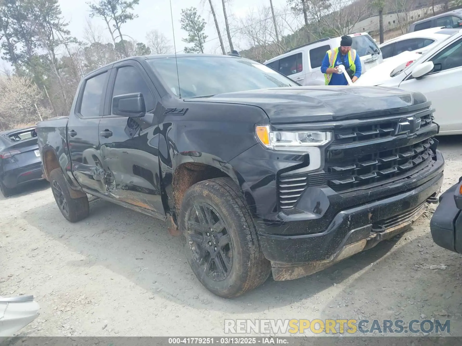 1 fotografías del automóvil dañado 2GCUDEED8R1143343 CHEVROLET SILVERADO 1500 2024
