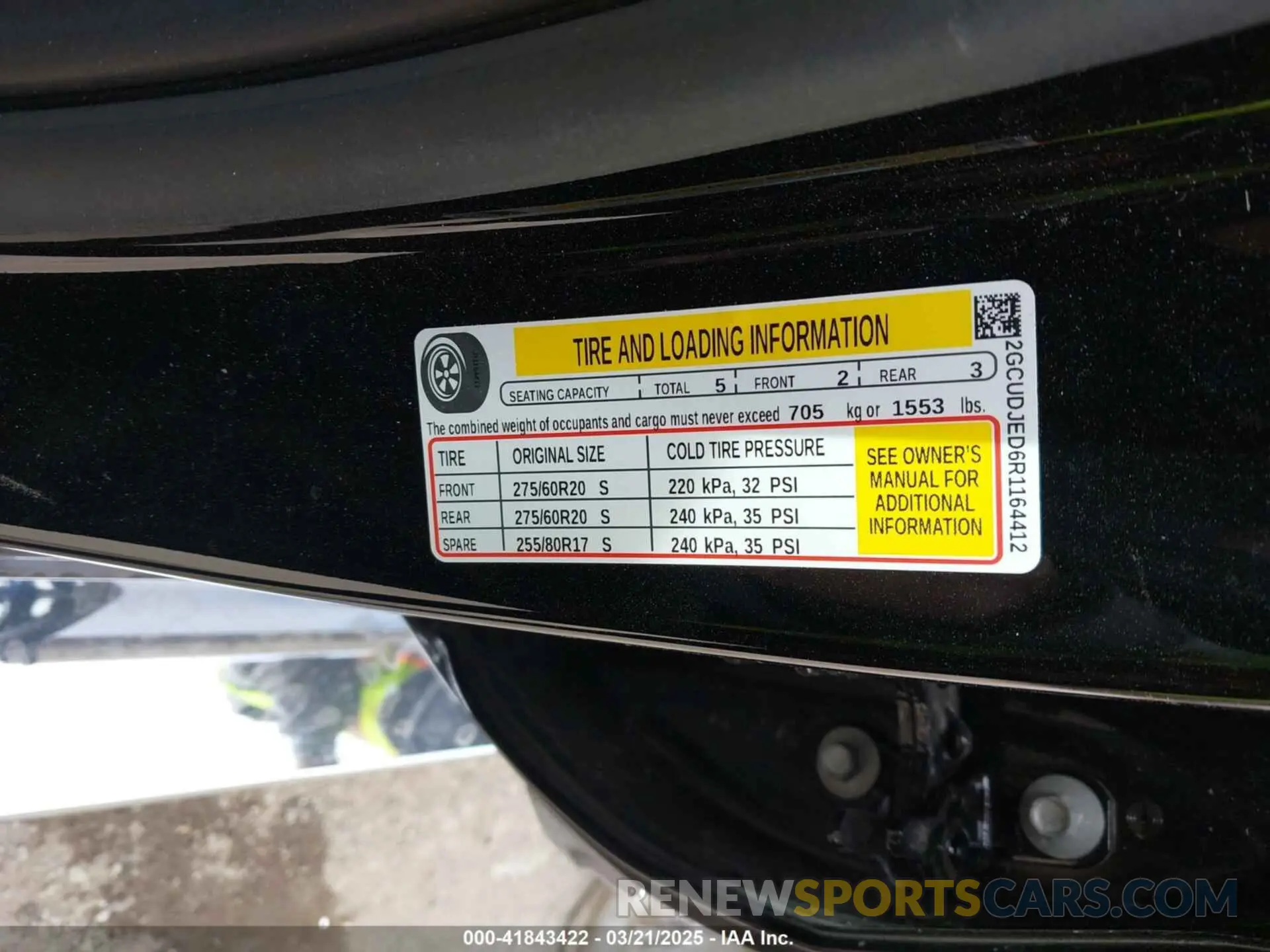 9 fotografías del automóvil dañado 2GCUDJED6R1164412 CHEVROLET SILVERADO 1500 2024
