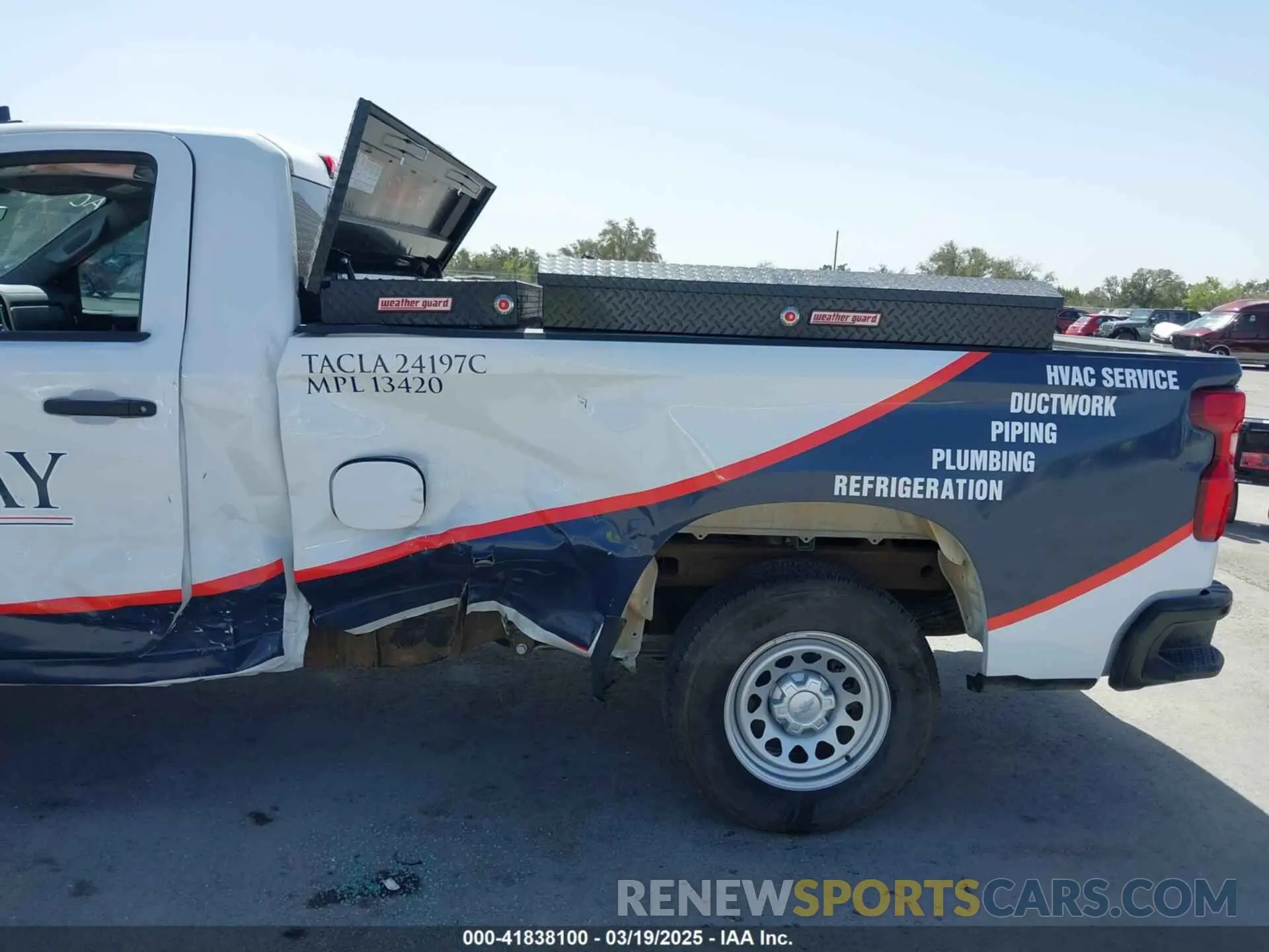 6 fotografías del automóvil dañado 3GCNAAEKXRG323886 CHEVROLET SILVERADO 1500 2024