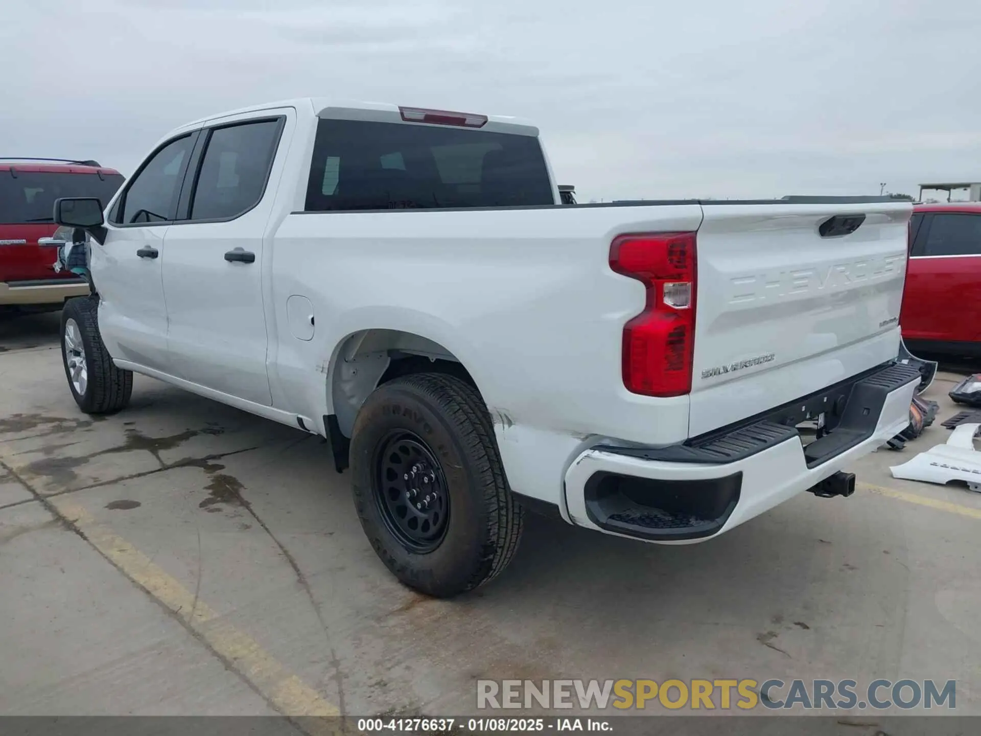 3 fotografías del automóvil dañado 3GCPABEK1RG423289 CHEVROLET SILVERADO 1500 2024