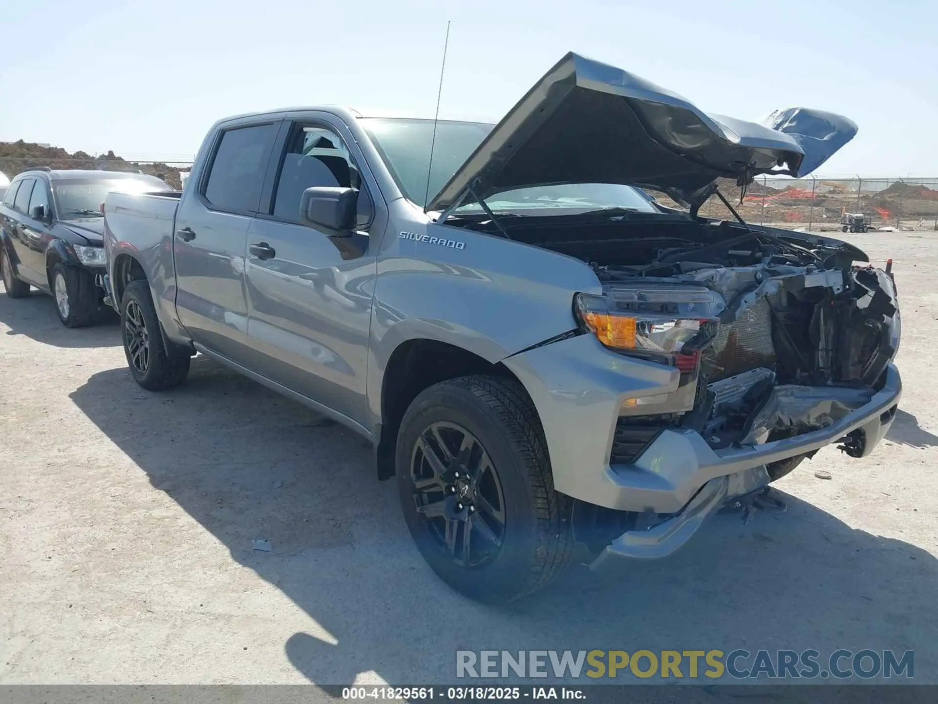 1 fotografías del automóvil dañado 3GCPABEK4RG279124 CHEVROLET SILVERADO 1500 2024