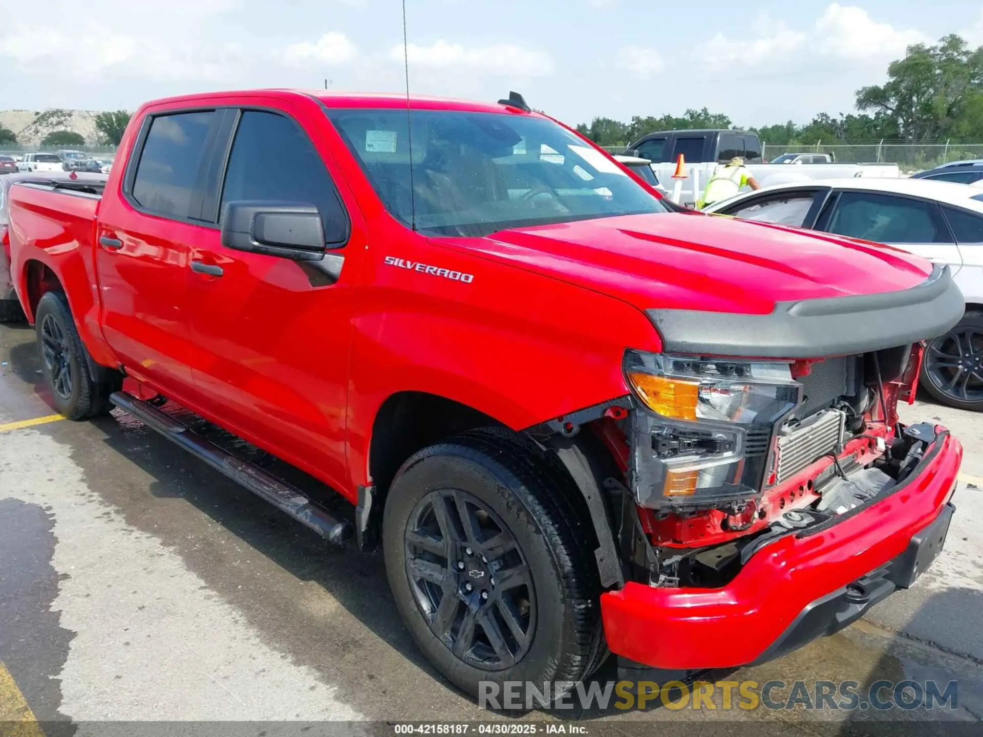 1 fotografías del automóvil dañado 3GCPABEK9RG117974 CHEVROLET SILVERADO 1500 2024