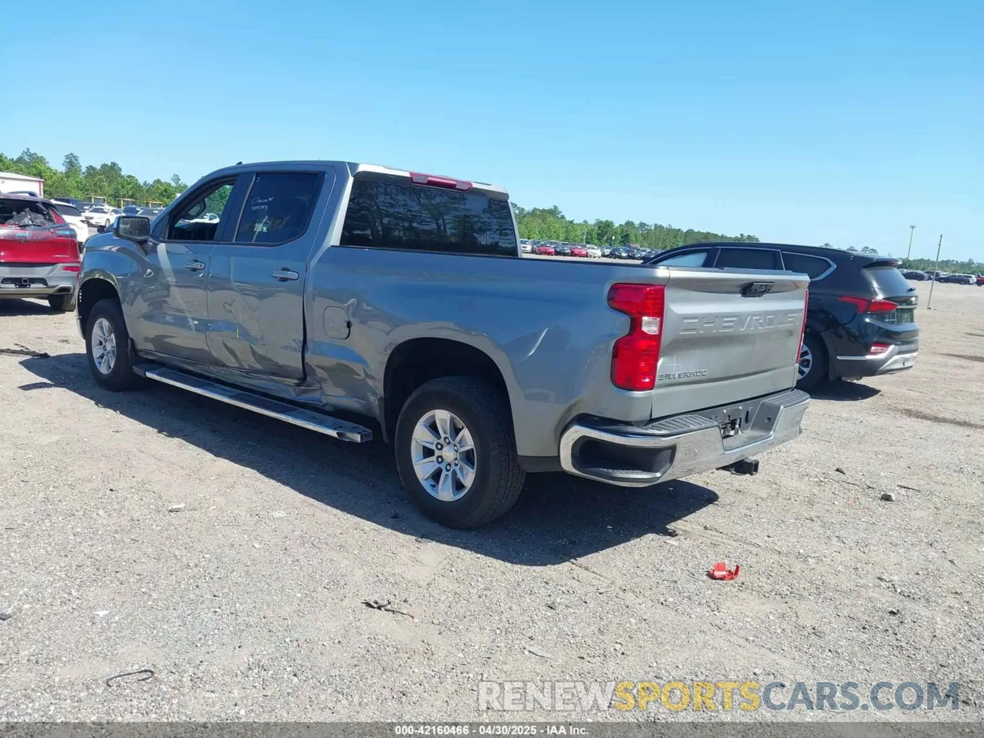3 fotografías del automóvil dañado 3GCPACED4RG171030 CHEVROLET SILVERADO 1500 2024