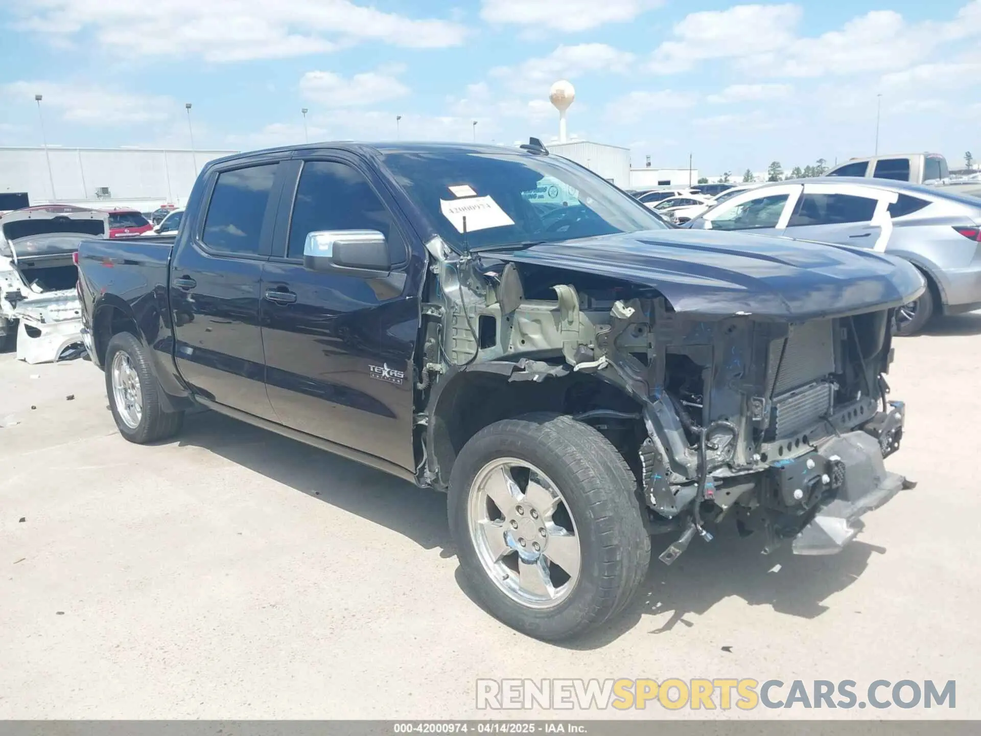 1 fotografías del automóvil dañado 3GCPACEK5RG273127 CHEVROLET SILVERADO 1500 2024