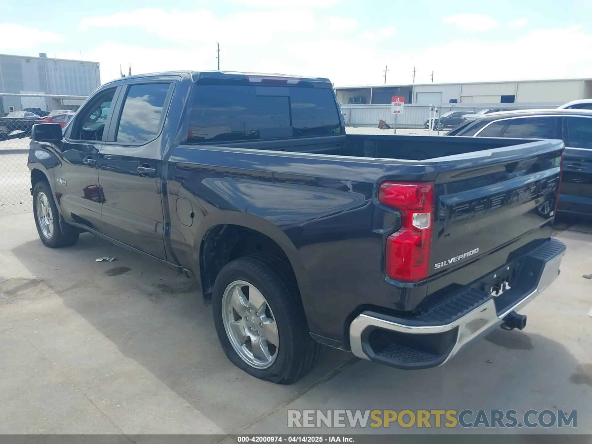3 fotografías del automóvil dañado 3GCPACEK5RG273127 CHEVROLET SILVERADO 1500 2024