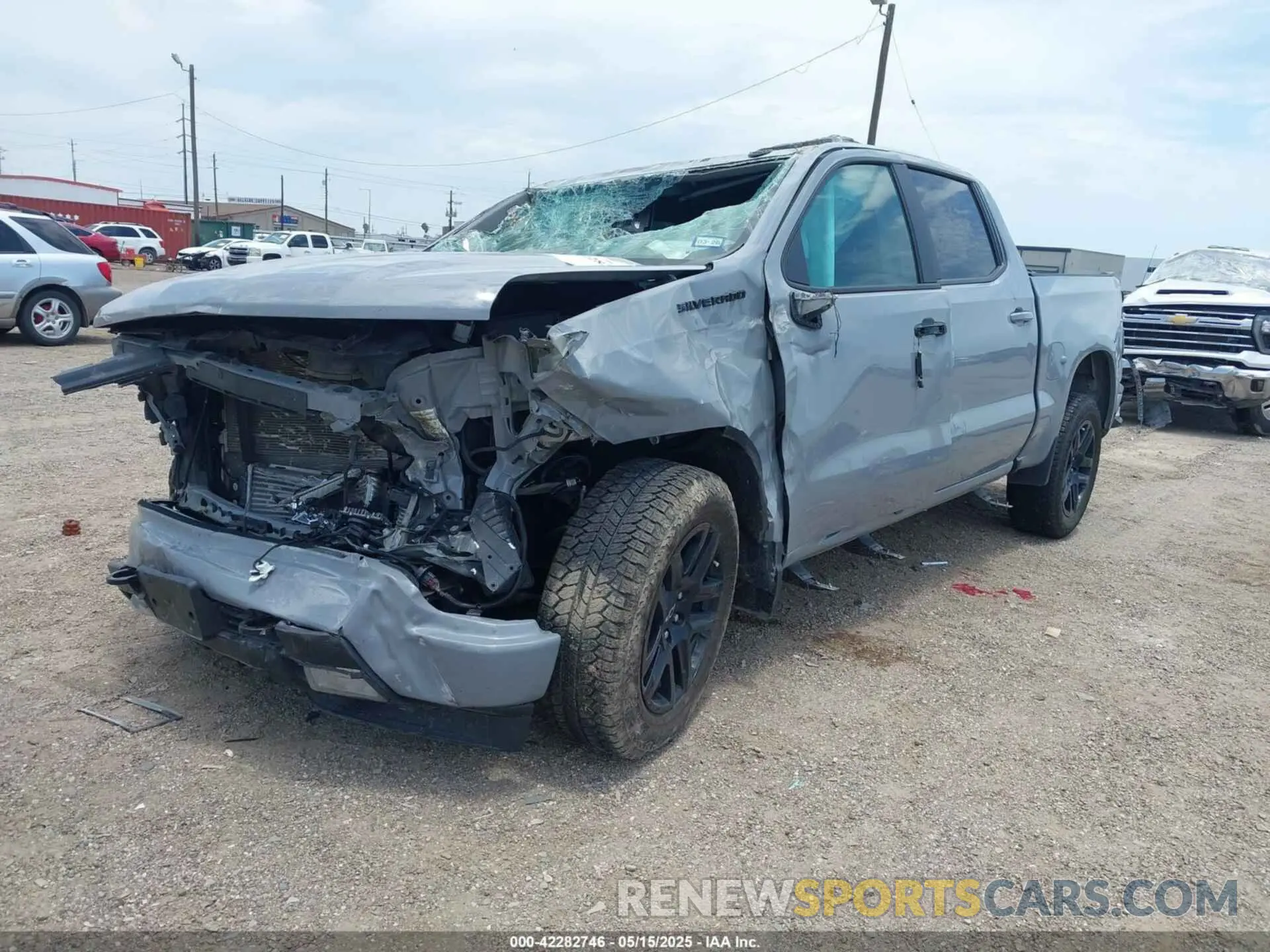 2 fotografías del automóvil dañado 3GCPADEK5RG276874 CHEVROLET SILVERADO 1500 2024