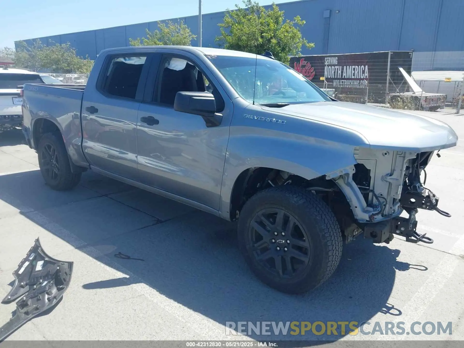 1 fotografías del automóvil dañado 3GCPDBEK8RG143778 CHEVROLET SILVERADO 1500 2024