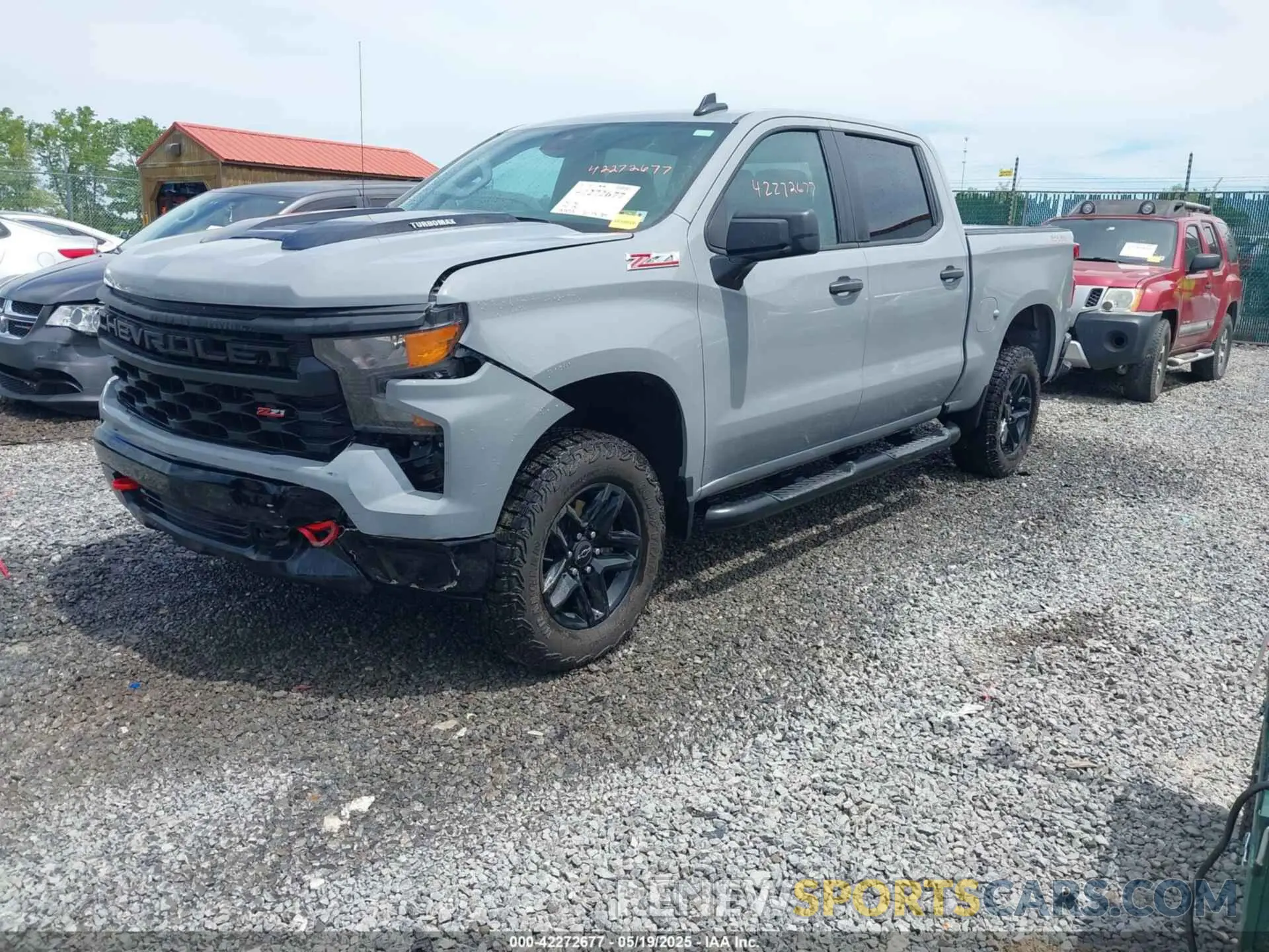 2 fotografías del automóvil dañado 3GCPDCEK4RG437300 CHEVROLET SILVERADO 1500 2024