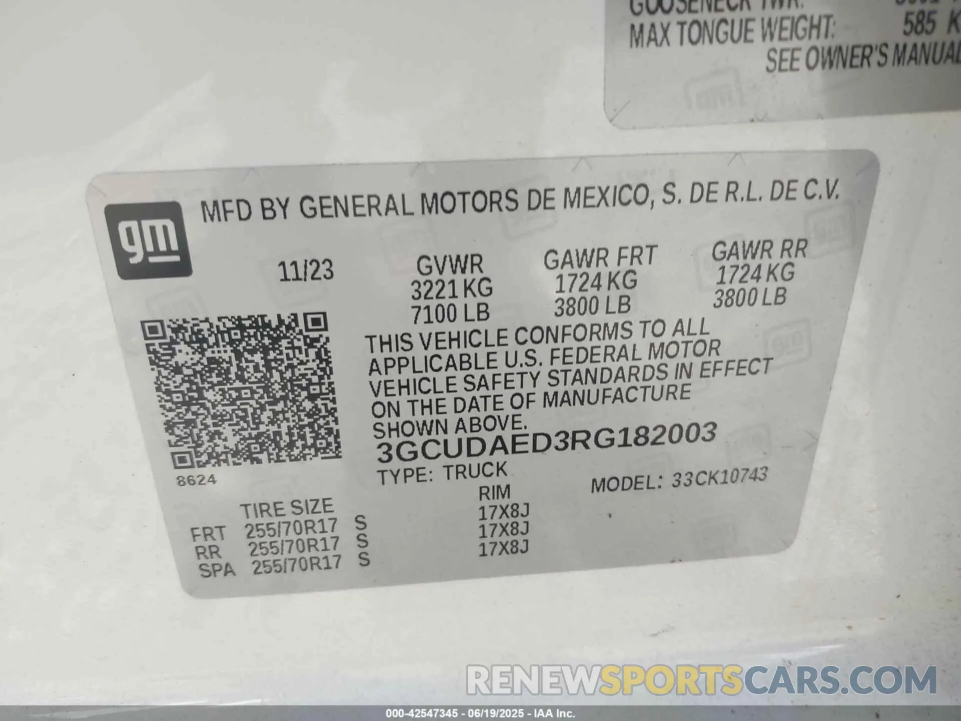 9 fotografías del automóvil dañado 3GCUDAED3RG182003 CHEVROLET SILVERADO 1500 2024