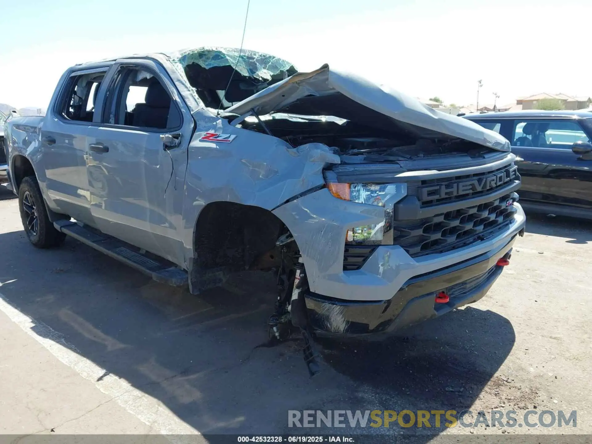 1 fotografías del automóvil dañado 3GCUDCE84RG444948 CHEVROLET SILVERADO 1500 2024