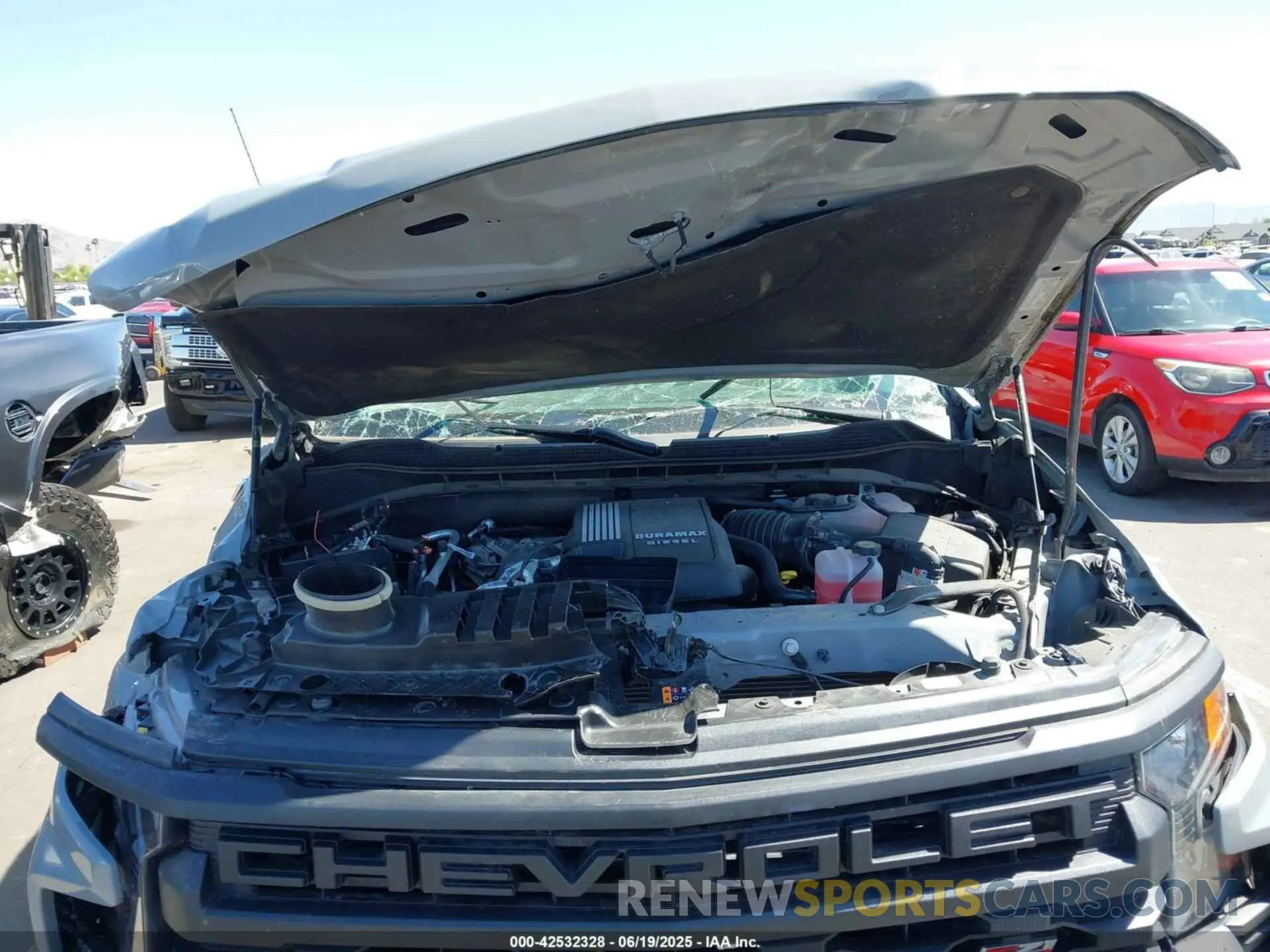 10 fotografías del automóvil dañado 3GCUDCE84RG444948 CHEVROLET SILVERADO 1500 2024