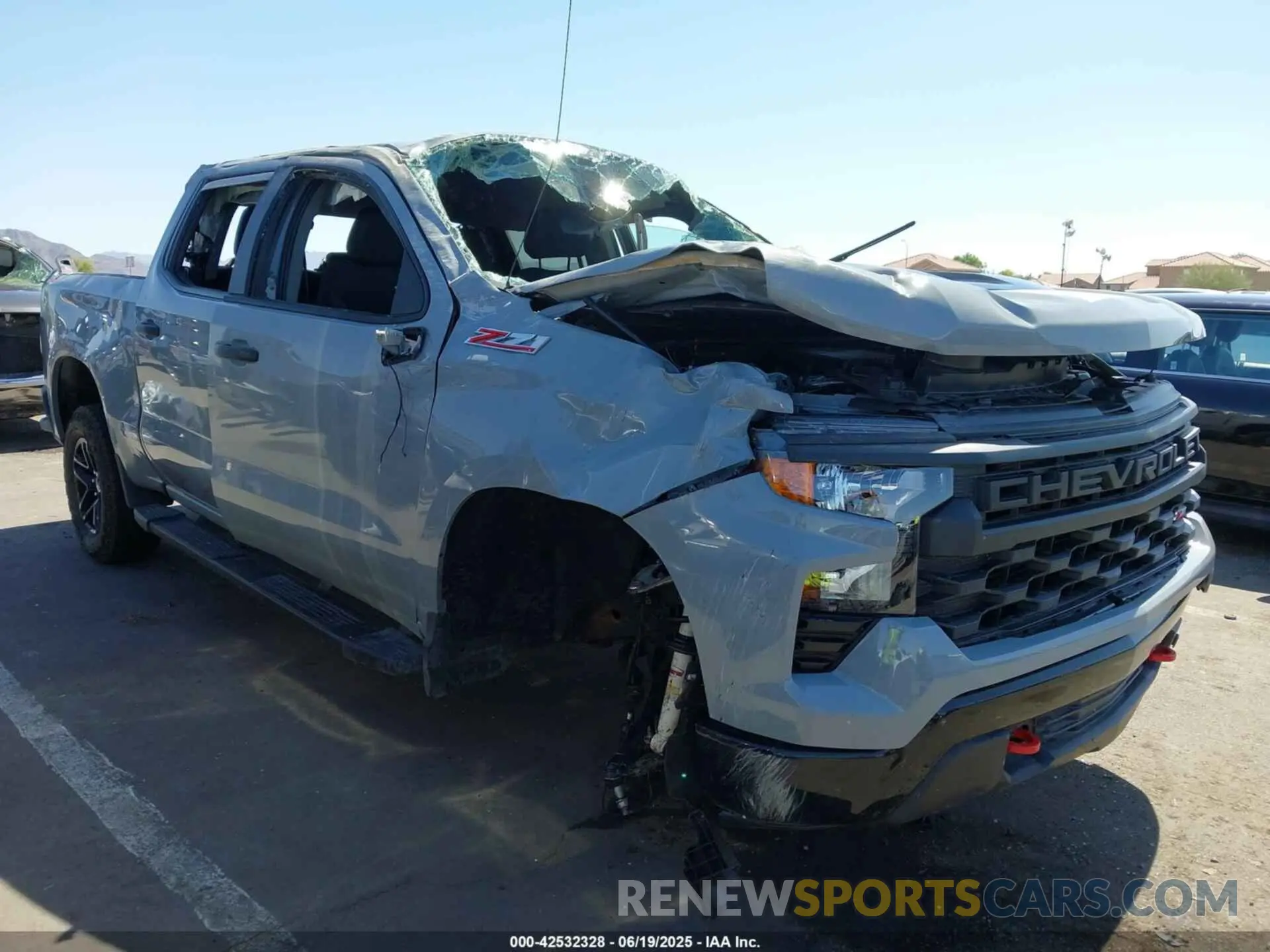 6 fotografías del automóvil dañado 3GCUDCE84RG444948 CHEVROLET SILVERADO 1500 2024