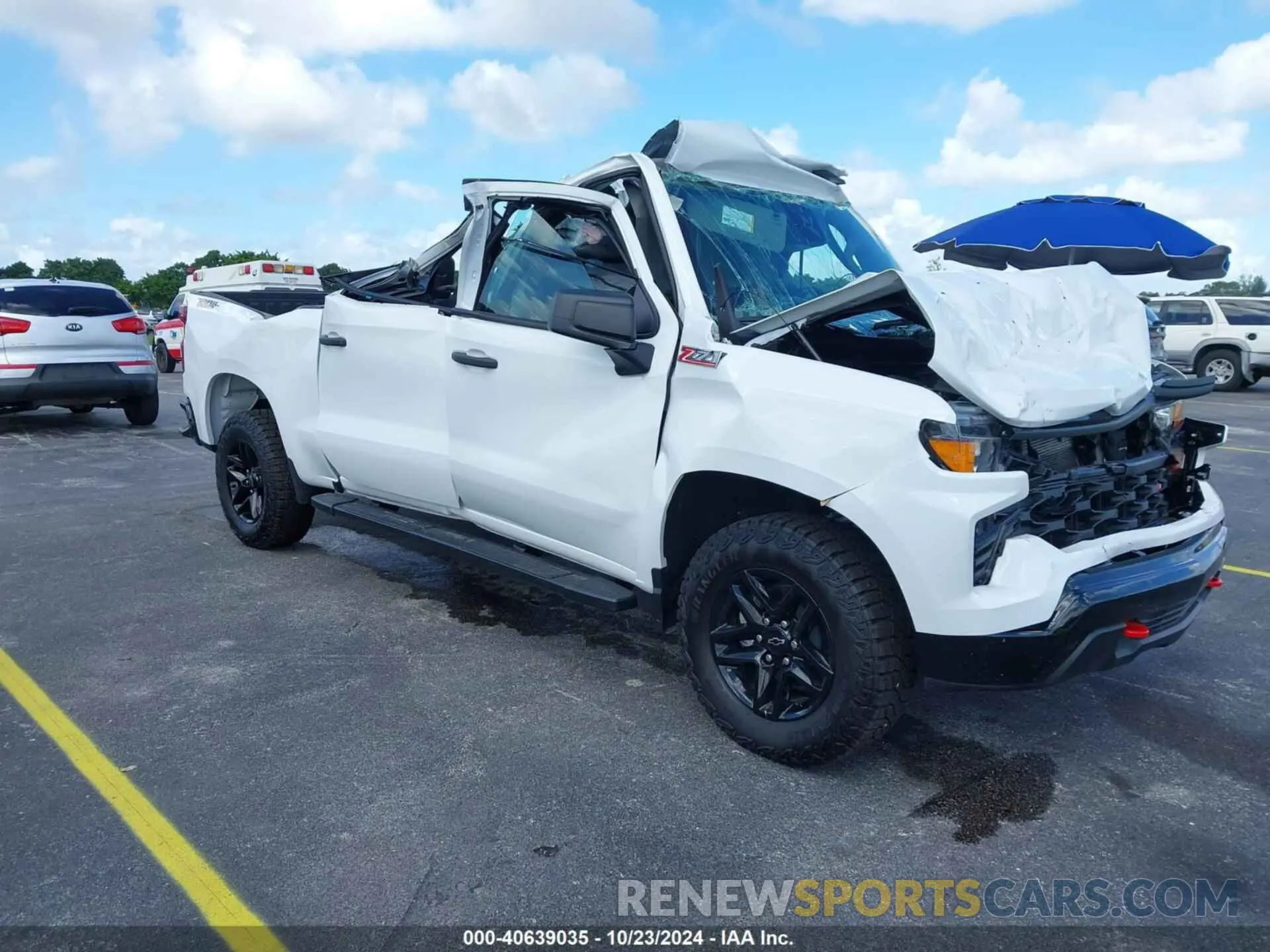 1 fotografías del automóvil dañado 3GCUDCED6RG354939 CHEVROLET SILVERADO 1500 2024