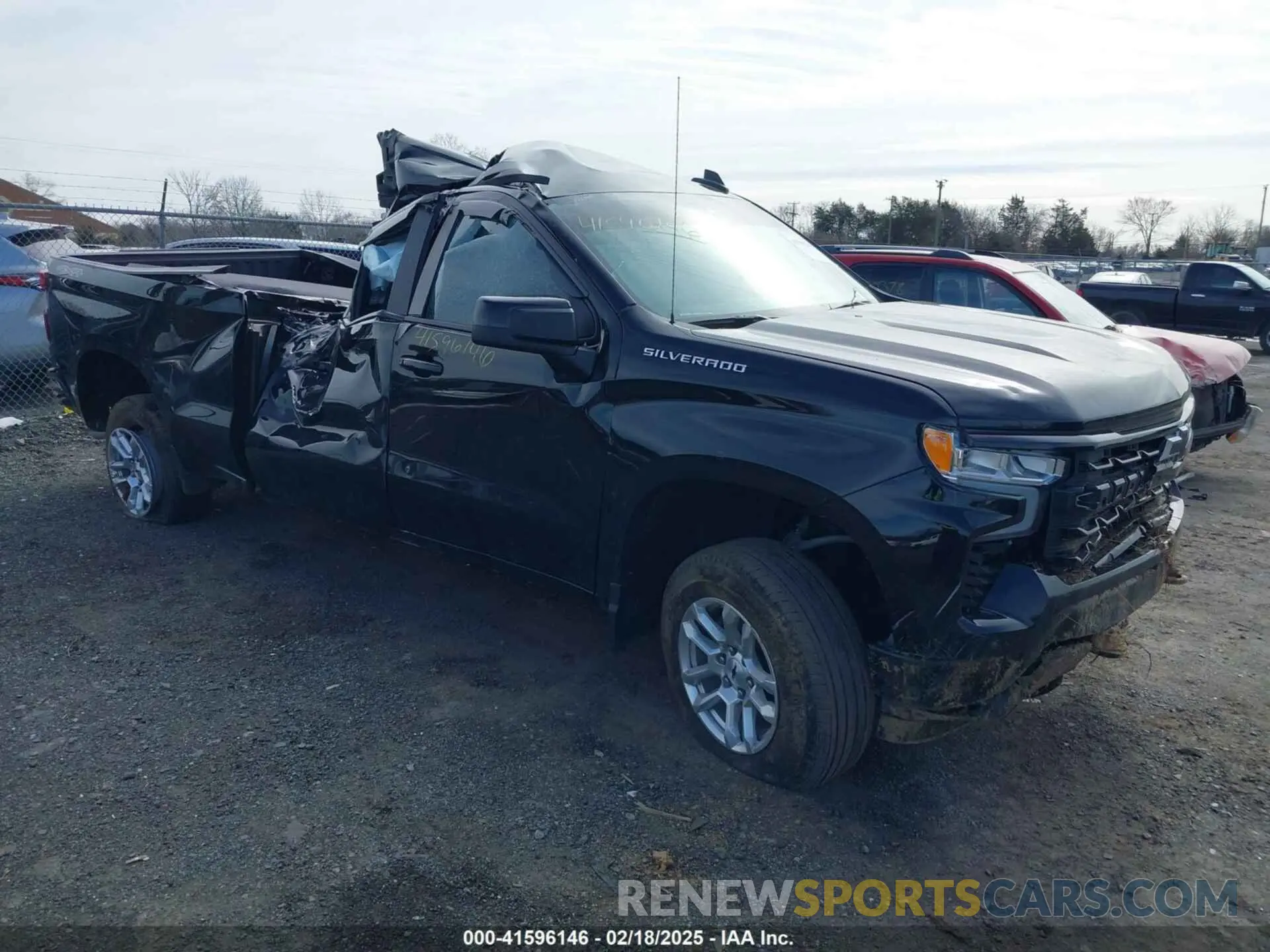1 fotografías del automóvil dañado 3GCUDEED0RG203753 CHEVROLET SILVERADO 1500 2024