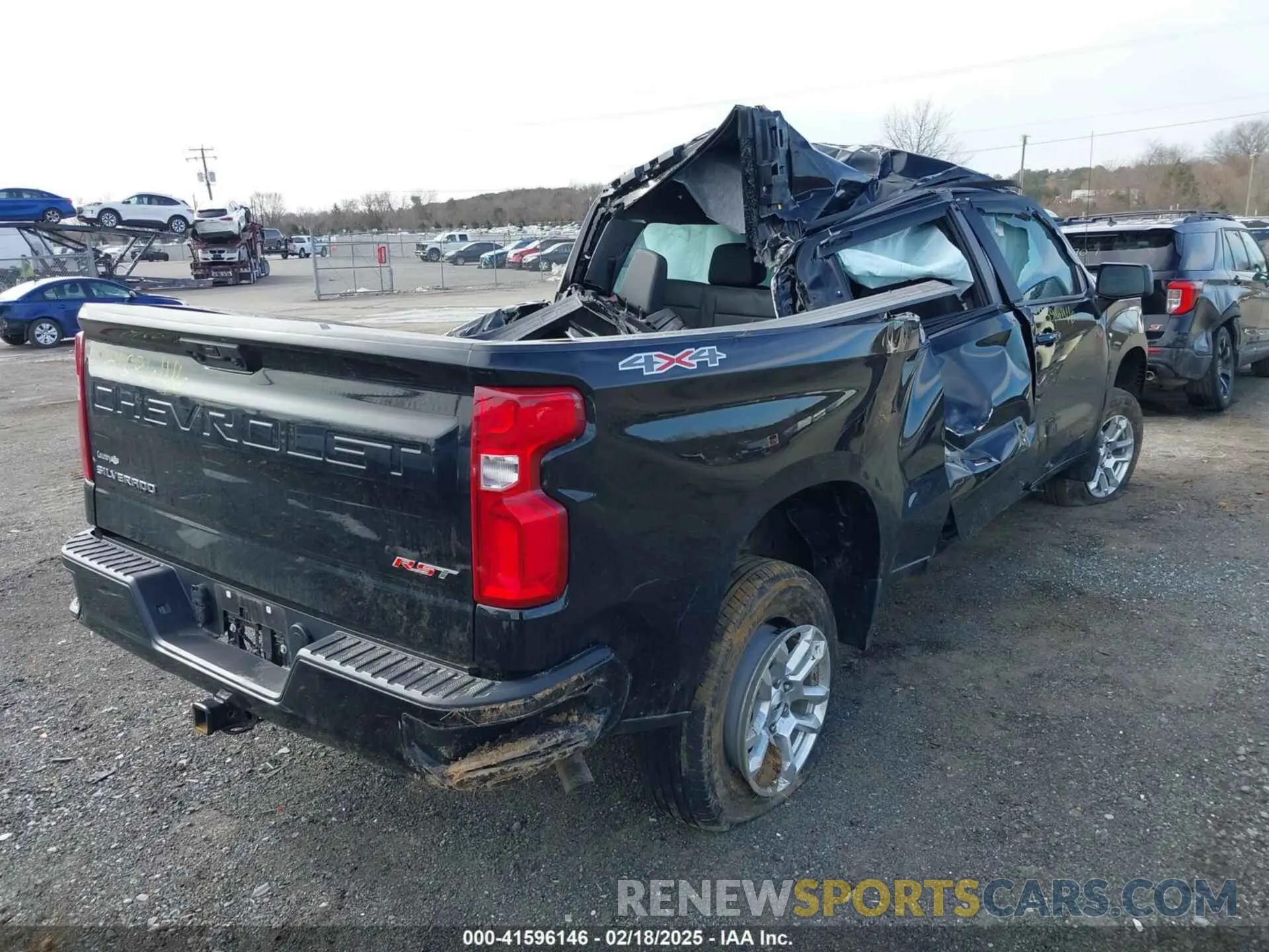 4 fotografías del automóvil dañado 3GCUDEED0RG203753 CHEVROLET SILVERADO 1500 2024