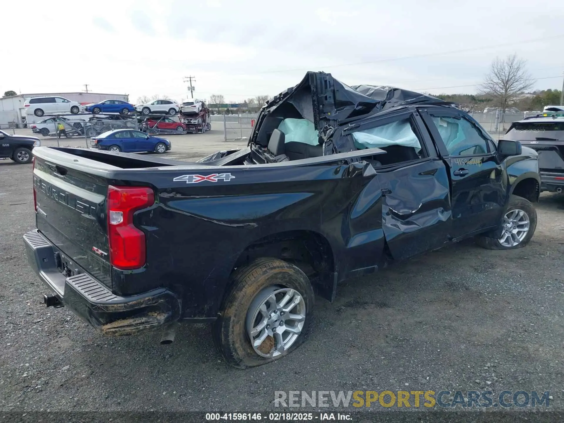 6 fotografías del automóvil dañado 3GCUDEED0RG203753 CHEVROLET SILVERADO 1500 2024