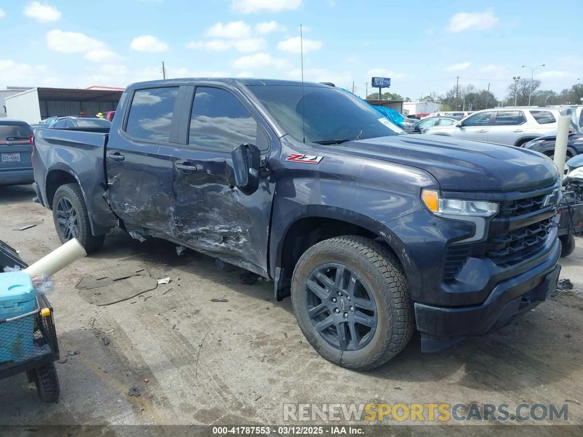1 fotografías del automóvil dañado 3GCUDEED2RG382572 CHEVROLET SILVERADO 1500 2024
