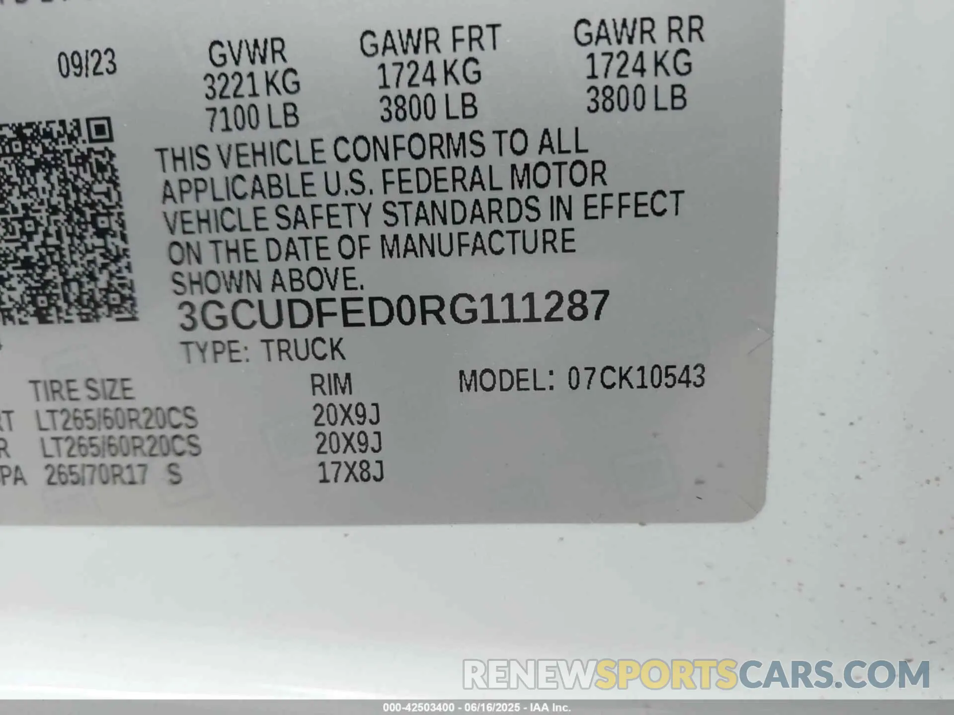 9 fotografías del automóvil dañado 3GCUDFED0RG111287 CHEVROLET SILVERADO 1500 2024