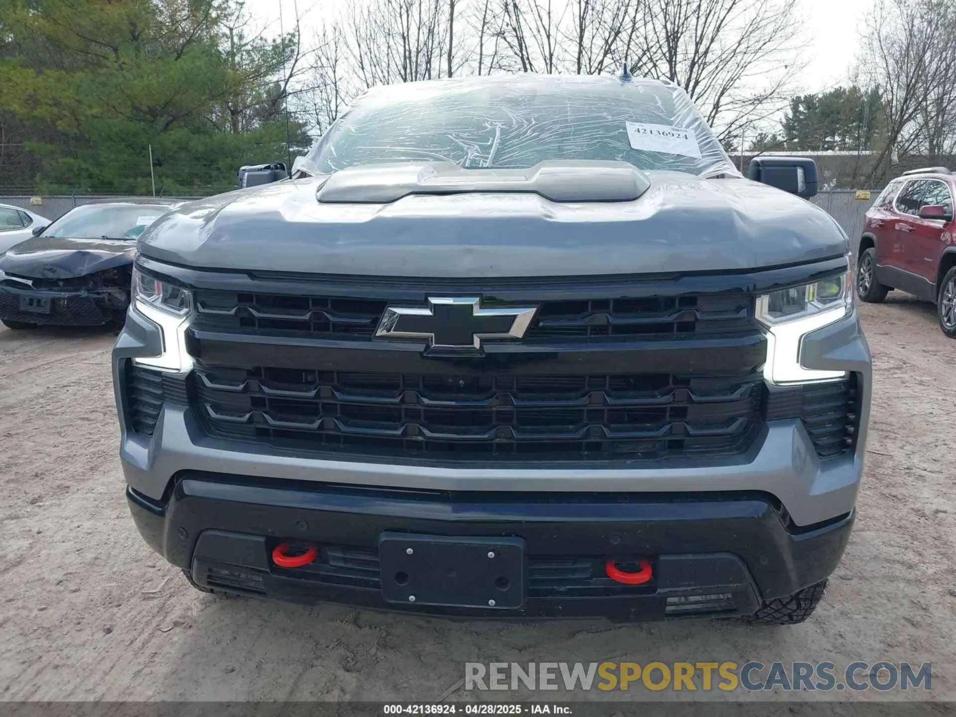 12 fotografías del automóvil dañado 3GCUDFED3RG430280 CHEVROLET SILVERADO 1500 2024