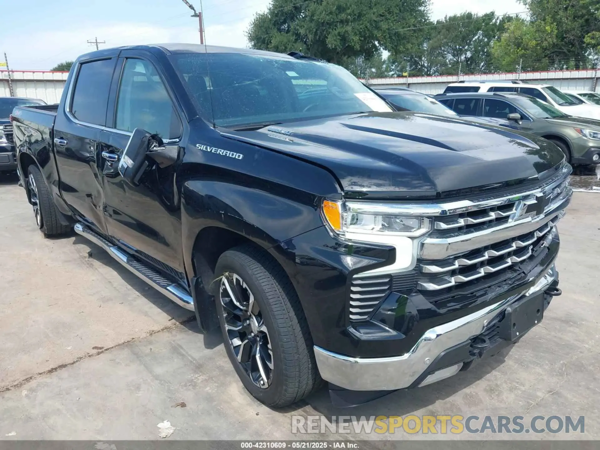 1 fotografías del automóvil dañado 3GCUDGE86RG244354 CHEVROLET SILVERADO 1500 2024