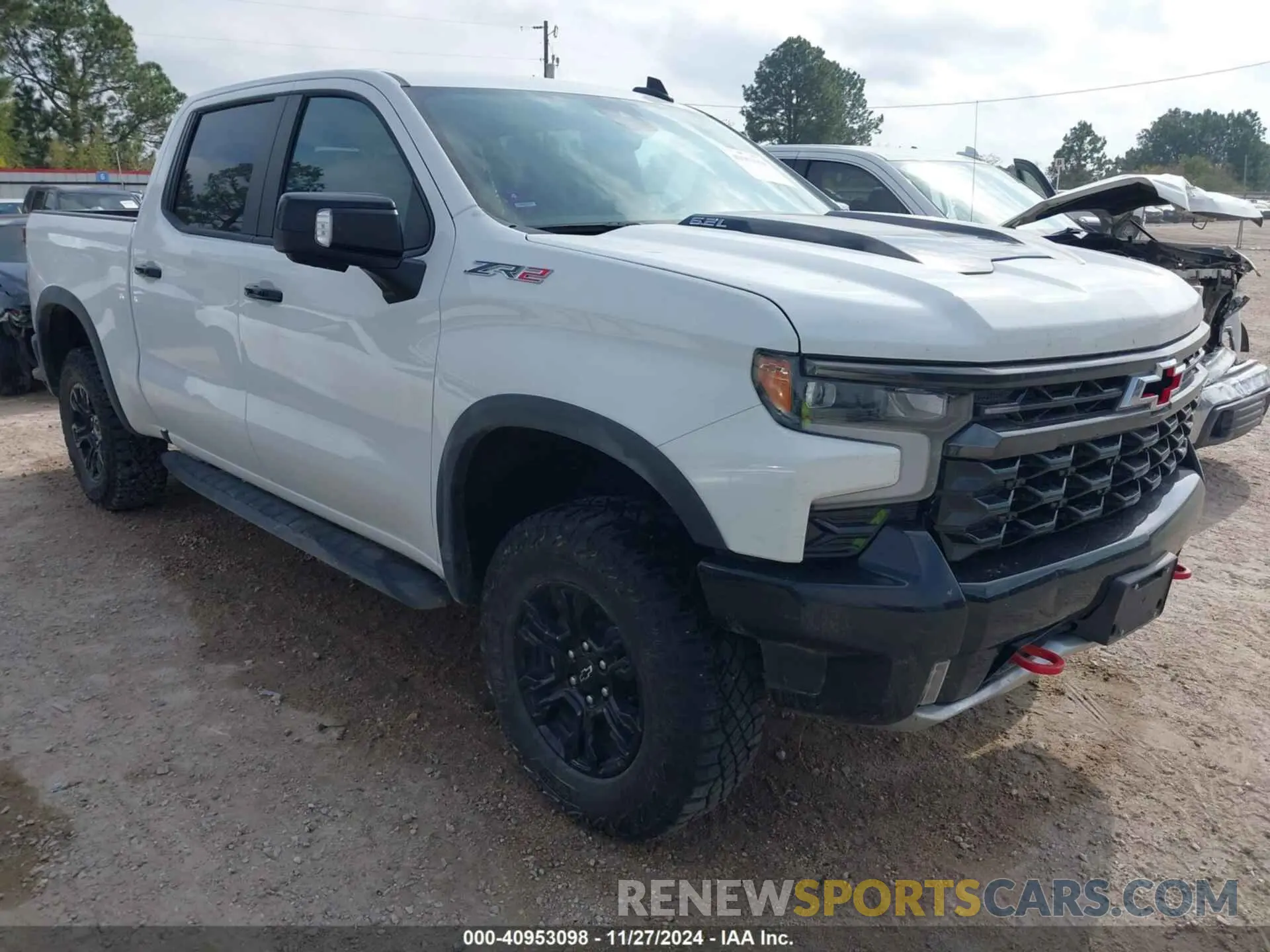 1 fotografías del automóvil dañado 3GCUDHEL3RG140446 CHEVROLET SILVERADO 1500 2024