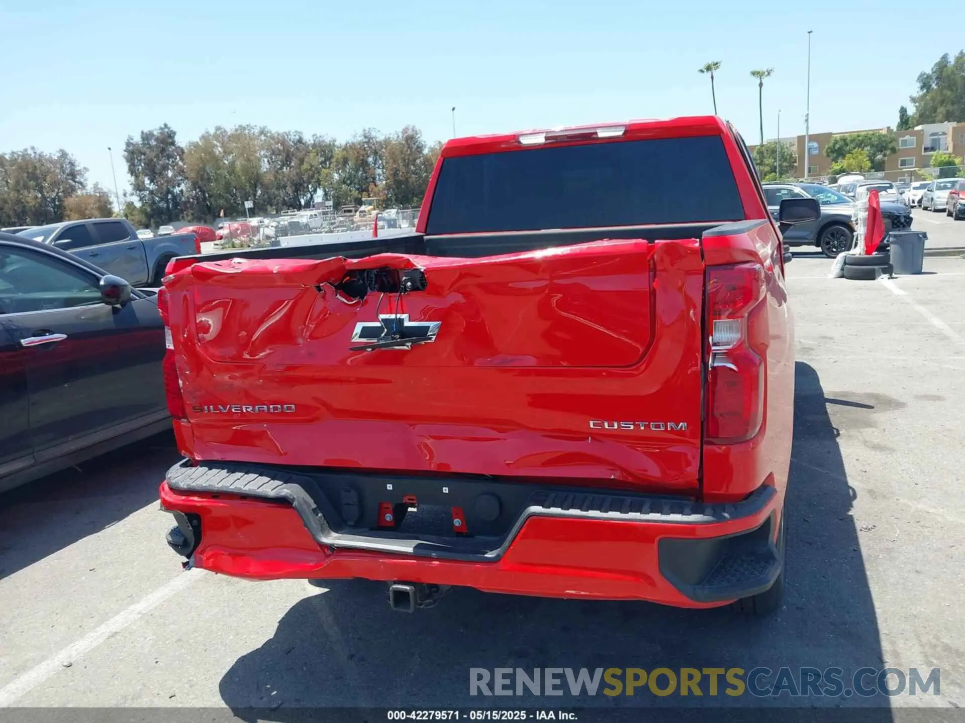 16 fotografías del automóvil dañado 1GCPABEK2SZ132029 CHEVROLET SILVERADO 1500 2025