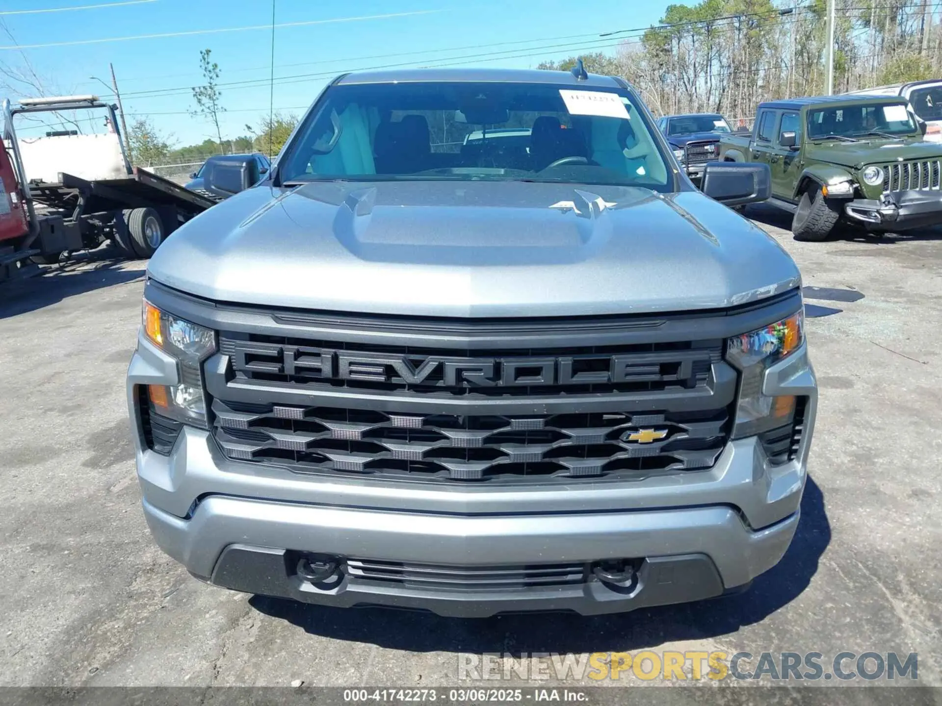 12 fotografías del automóvil dañado 1GCPABEK8SZ201449 CHEVROLET SILVERADO 1500 2025