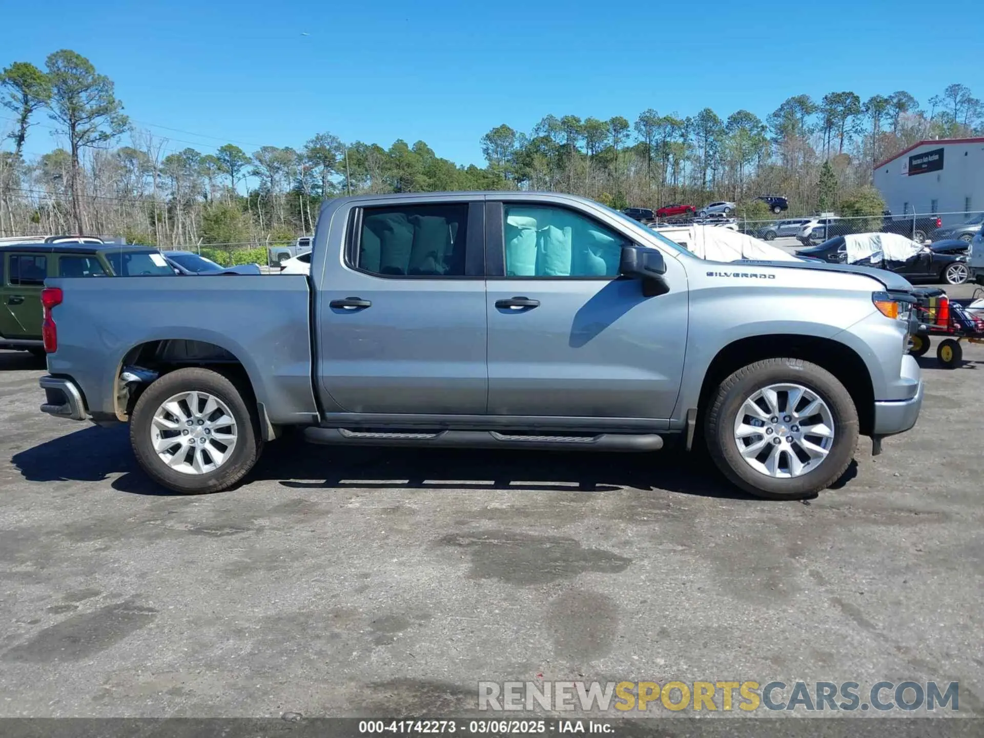 13 fotografías del automóvil dañado 1GCPABEK8SZ201449 CHEVROLET SILVERADO 1500 2025