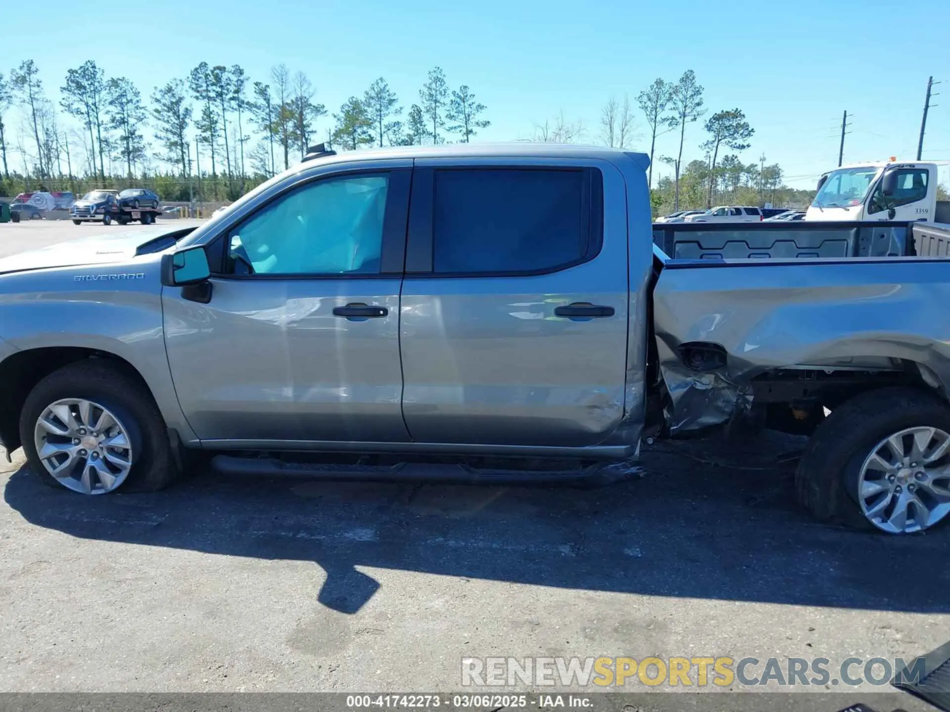 14 fotografías del automóvil dañado 1GCPABEK8SZ201449 CHEVROLET SILVERADO 1500 2025