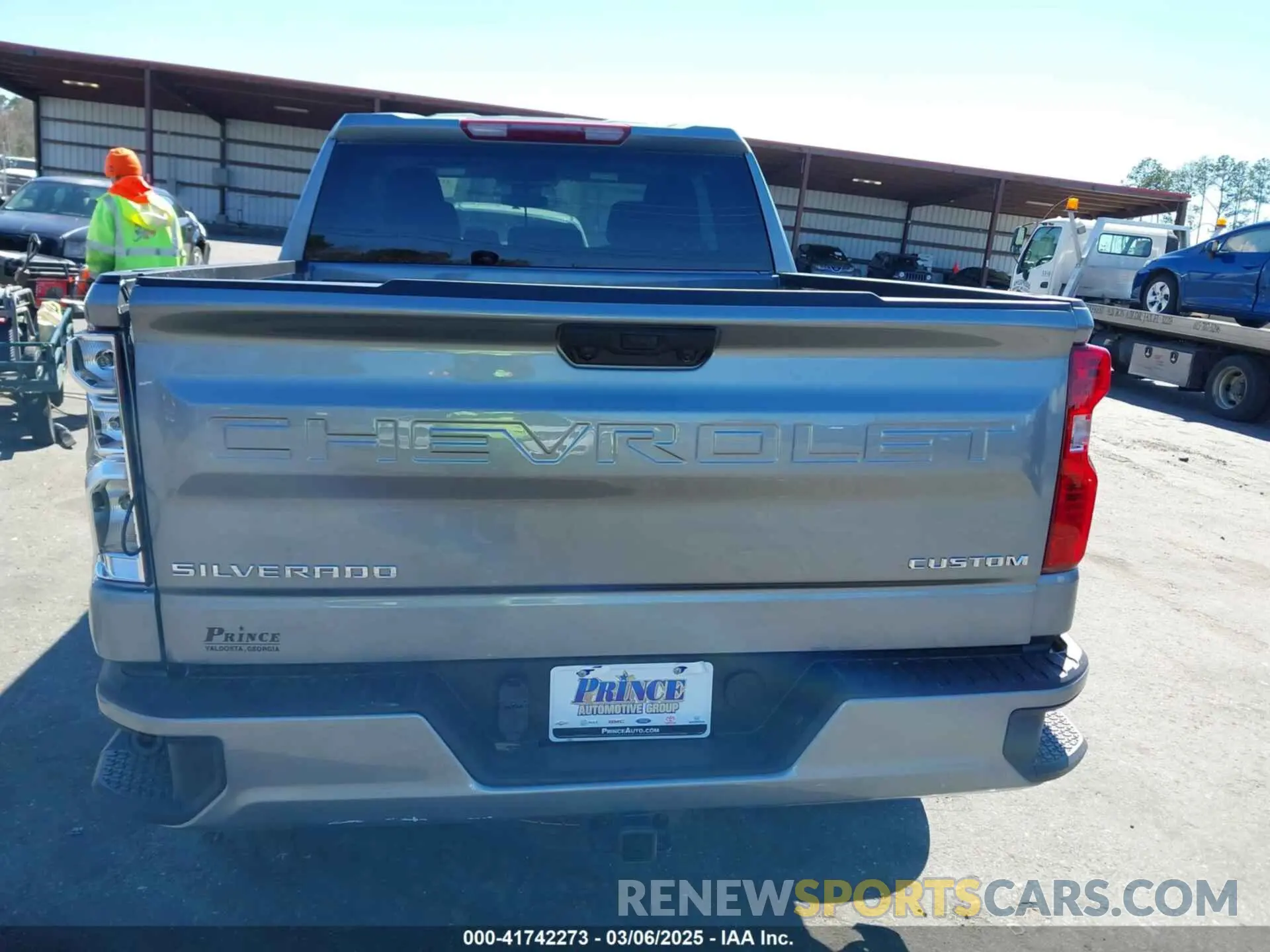 16 fotografías del automóvil dañado 1GCPABEK8SZ201449 CHEVROLET SILVERADO 1500 2025
