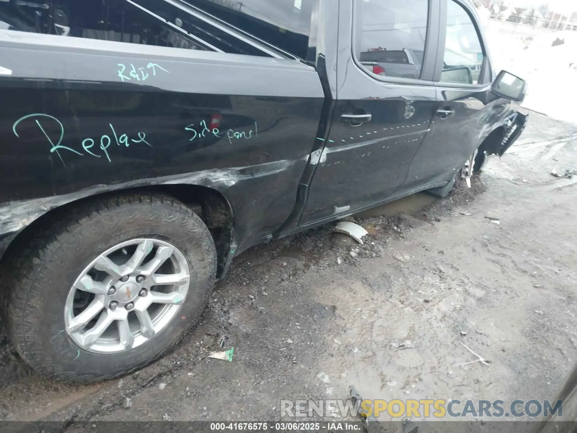 19 fotografías del automóvil dañado 1GCPKKEK1SZ107524 CHEVROLET SILVERADO 1500 2025