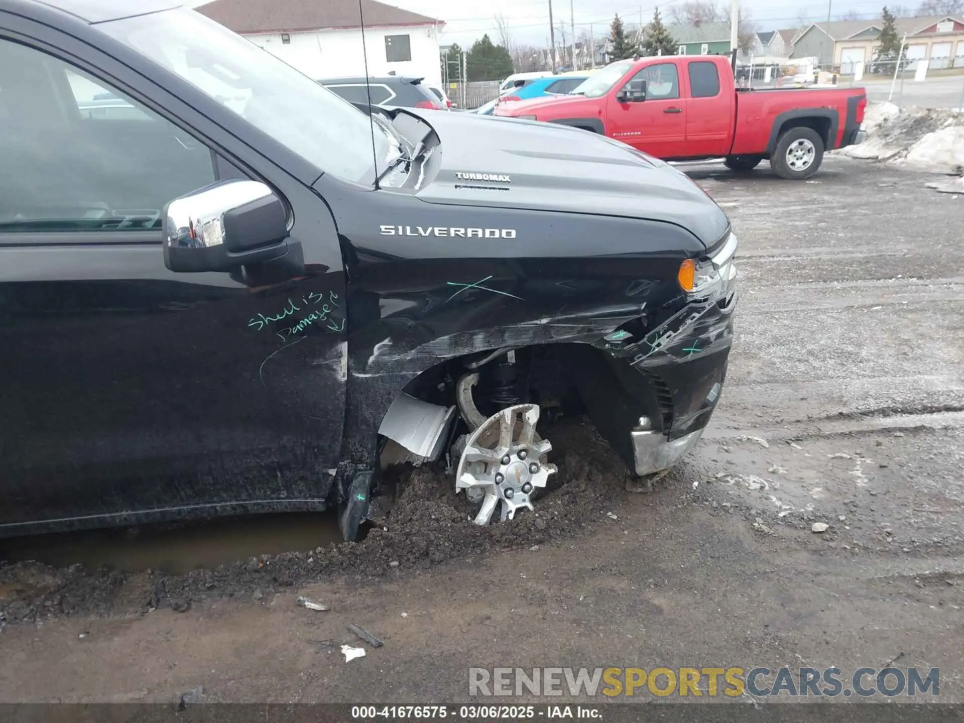 21 fotografías del automóvil dañado 1GCPKKEK1SZ107524 CHEVROLET SILVERADO 1500 2025
