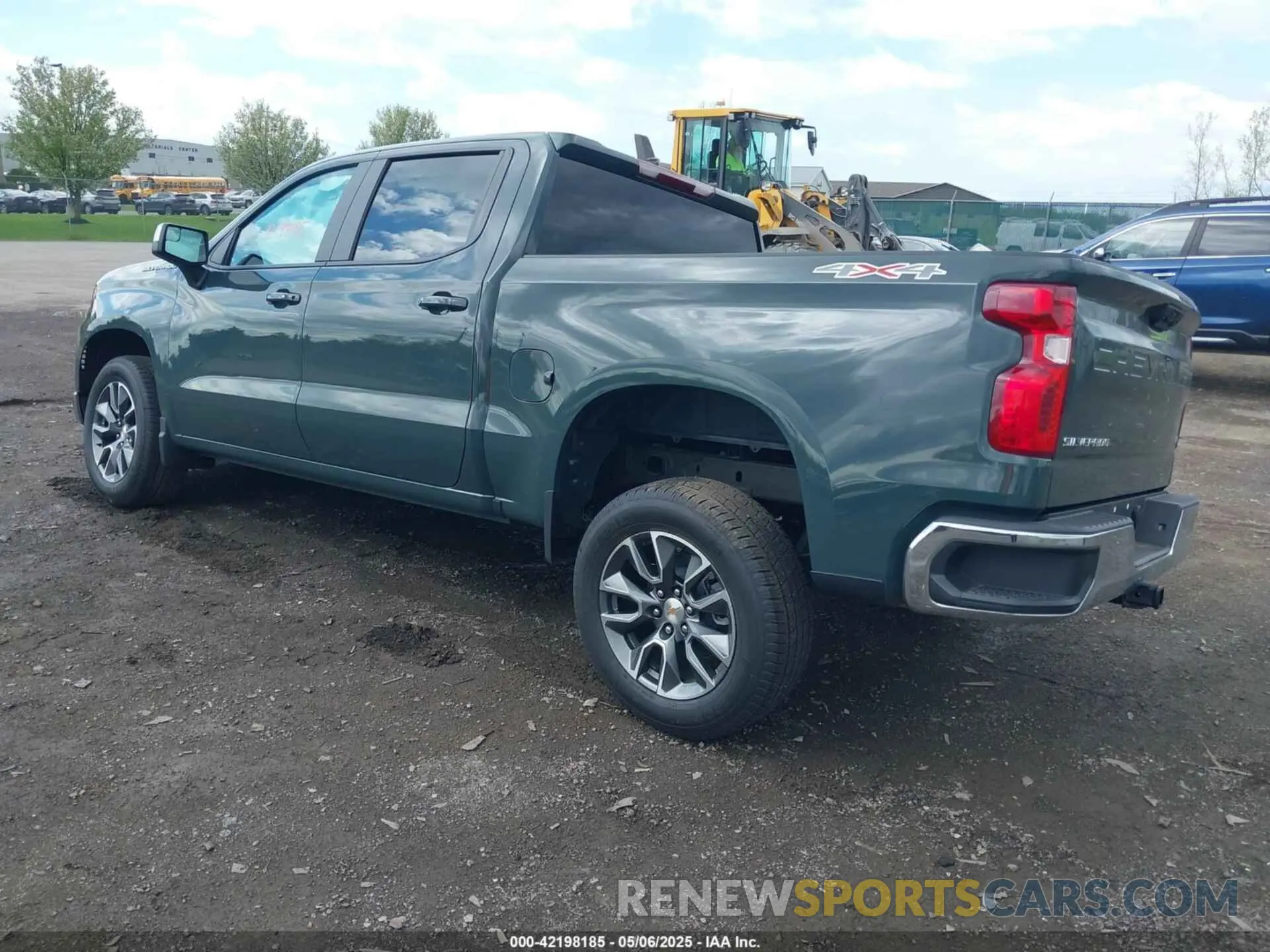 3 fotografías del automóvil dañado 1GCPKKEK7SZ161863 CHEVROLET SILVERADO 1500 2025