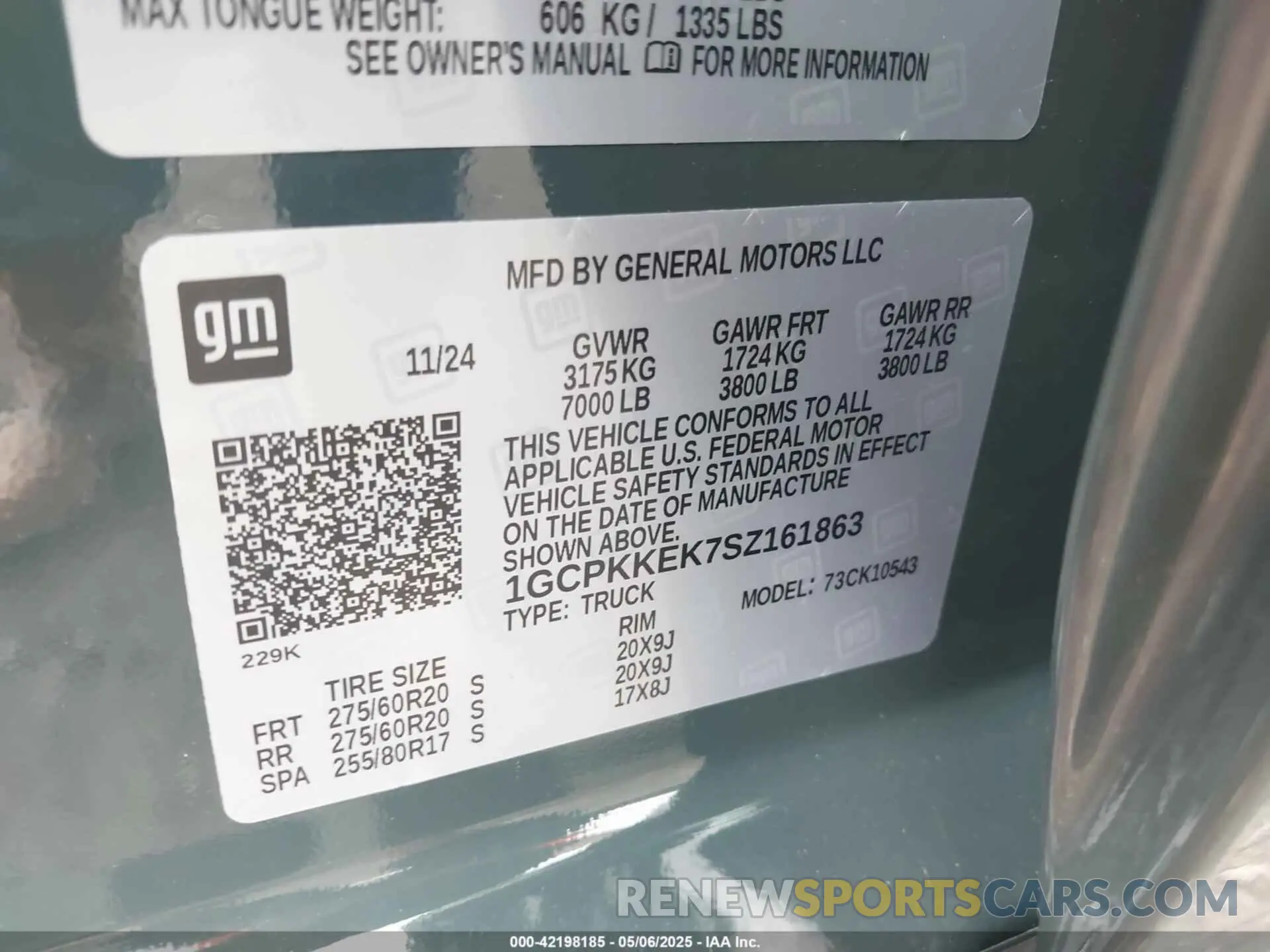 9 fotografías del automóvil dañado 1GCPKKEK7SZ161863 CHEVROLET SILVERADO 1500 2025