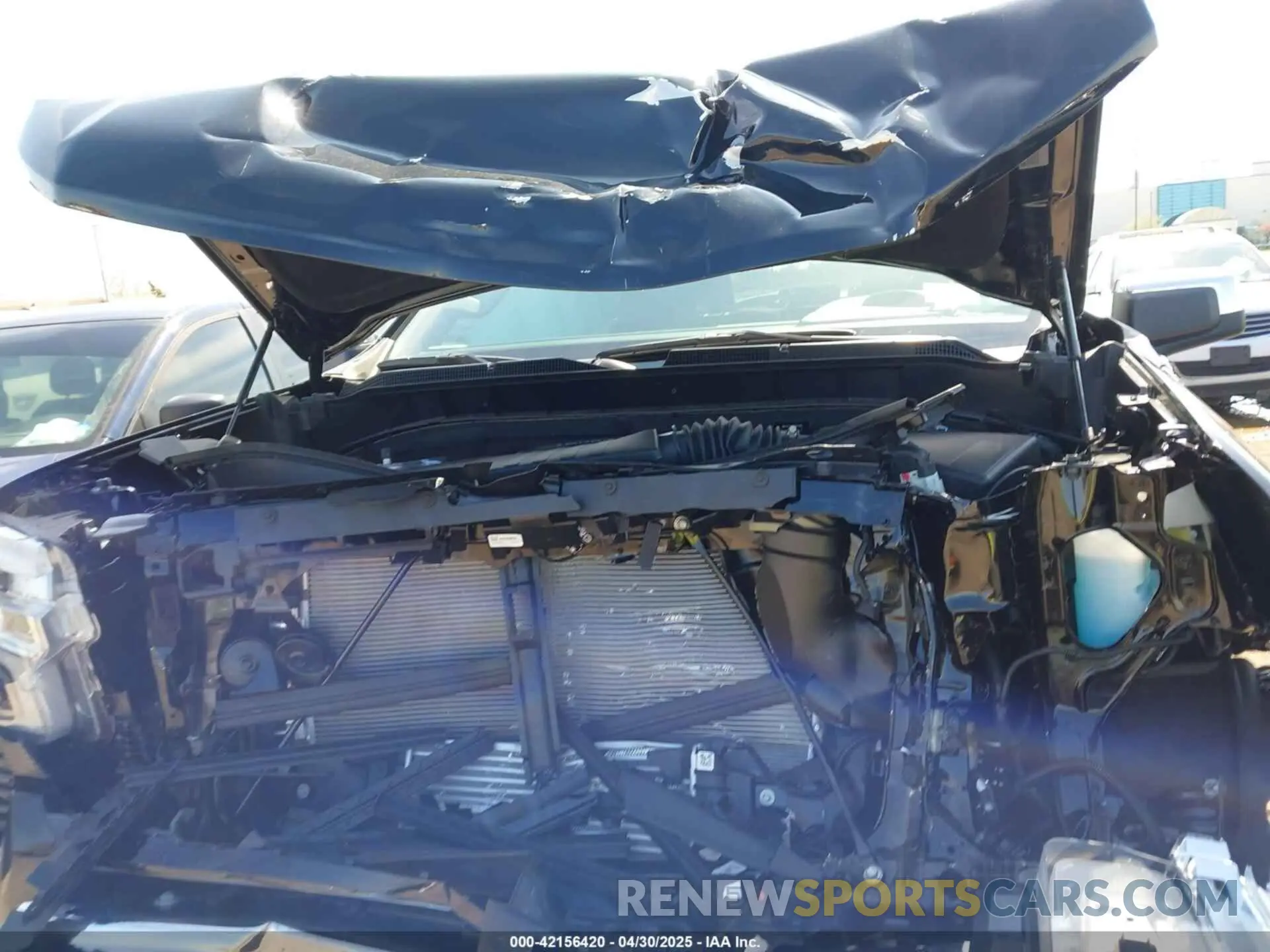 10 fotografías del automóvil dañado 1GCPKKEKXSZ234143 CHEVROLET SILVERADO 1500 2025