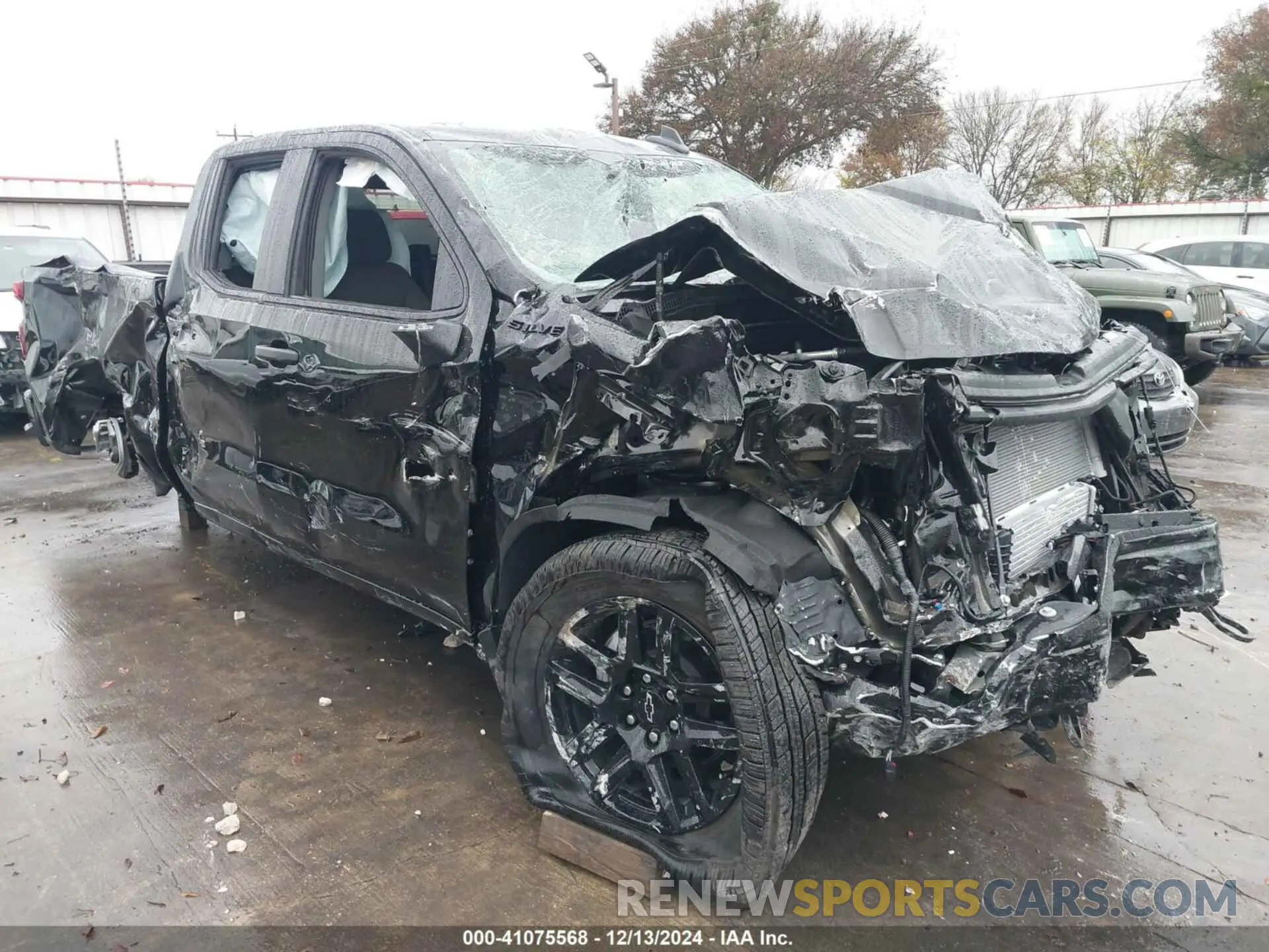 1 fotografías del automóvil dañado 1GCRABEK6SZ117431 CHEVROLET SILVERADO 1500 2025