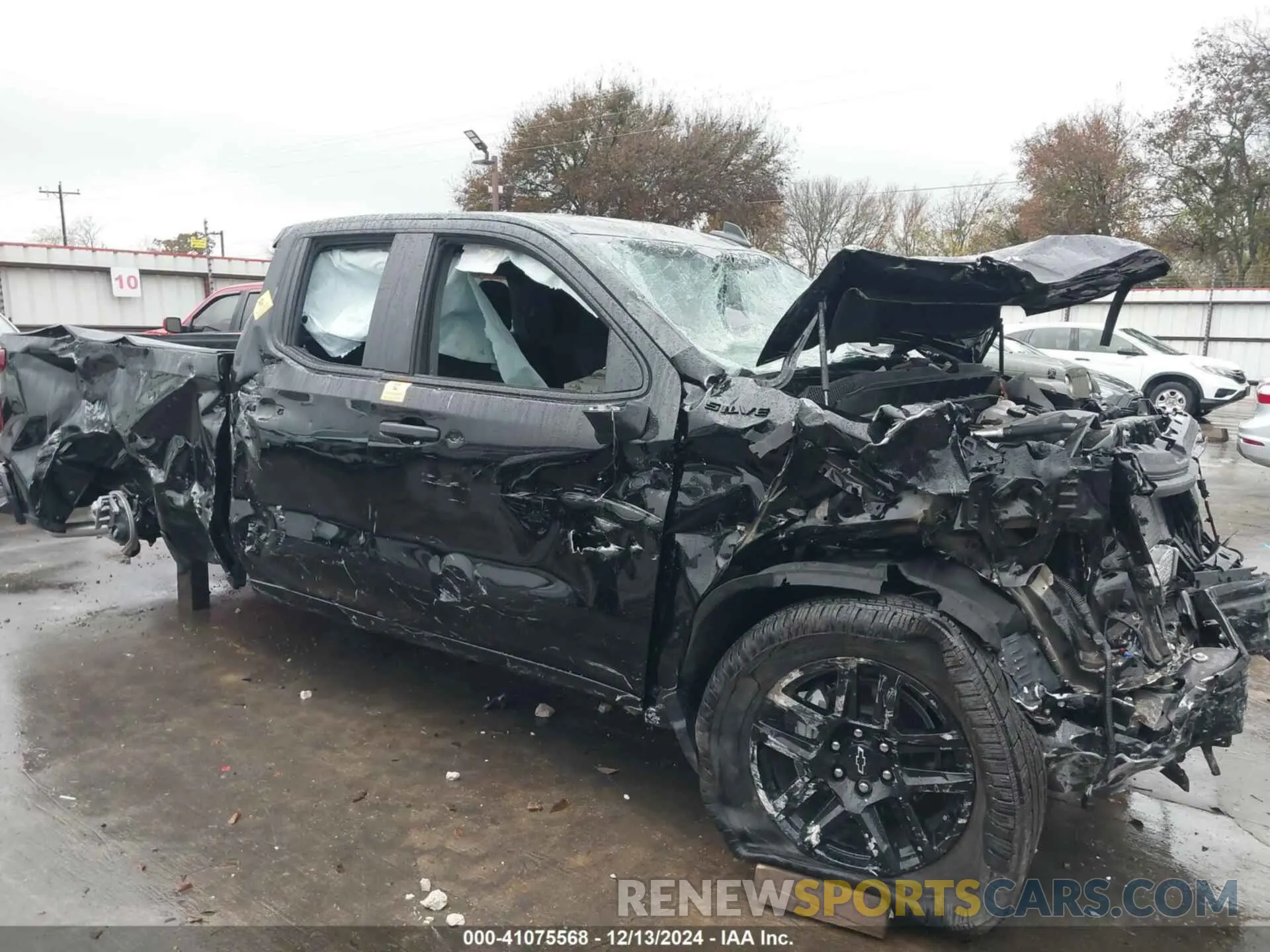 12 fotografías del automóvil dañado 1GCRABEK6SZ117431 CHEVROLET SILVERADO 1500 2025
