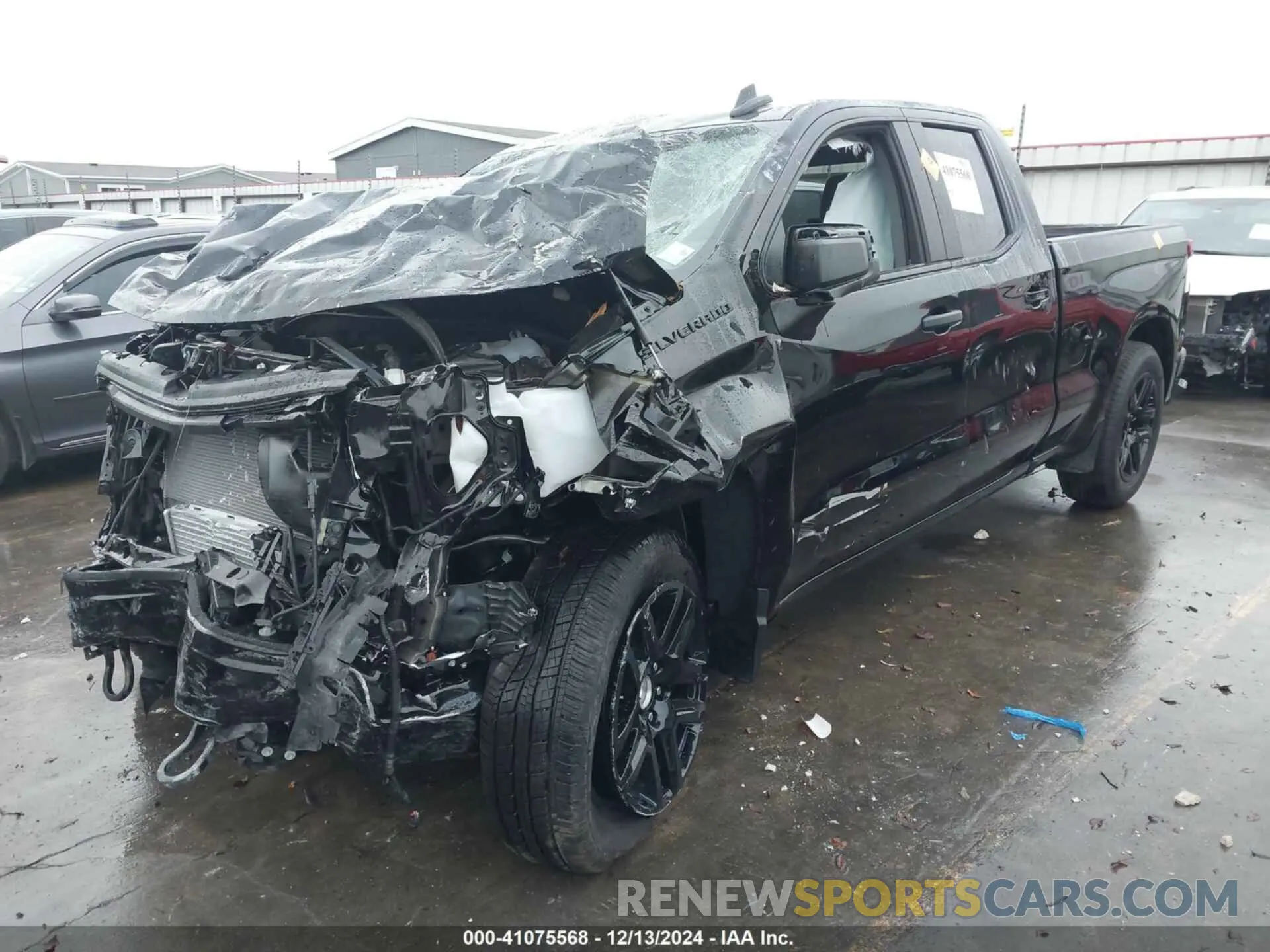 2 fotografías del automóvil dañado 1GCRABEK6SZ117431 CHEVROLET SILVERADO 1500 2025