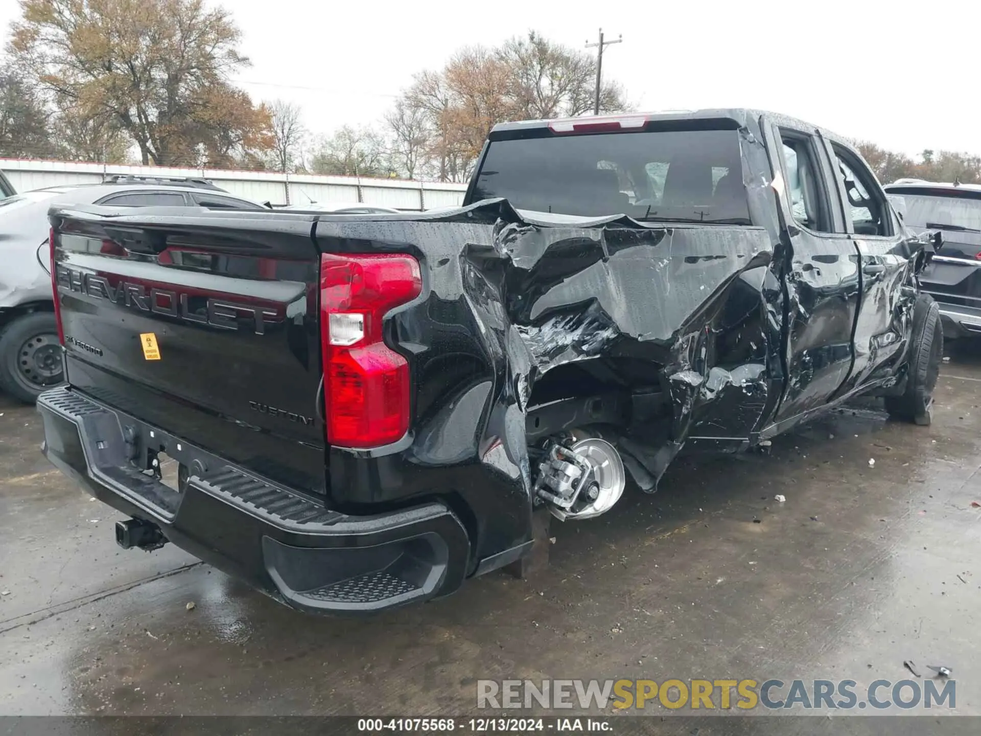 4 fotografías del automóvil dañado 1GCRABEK6SZ117431 CHEVROLET SILVERADO 1500 2025