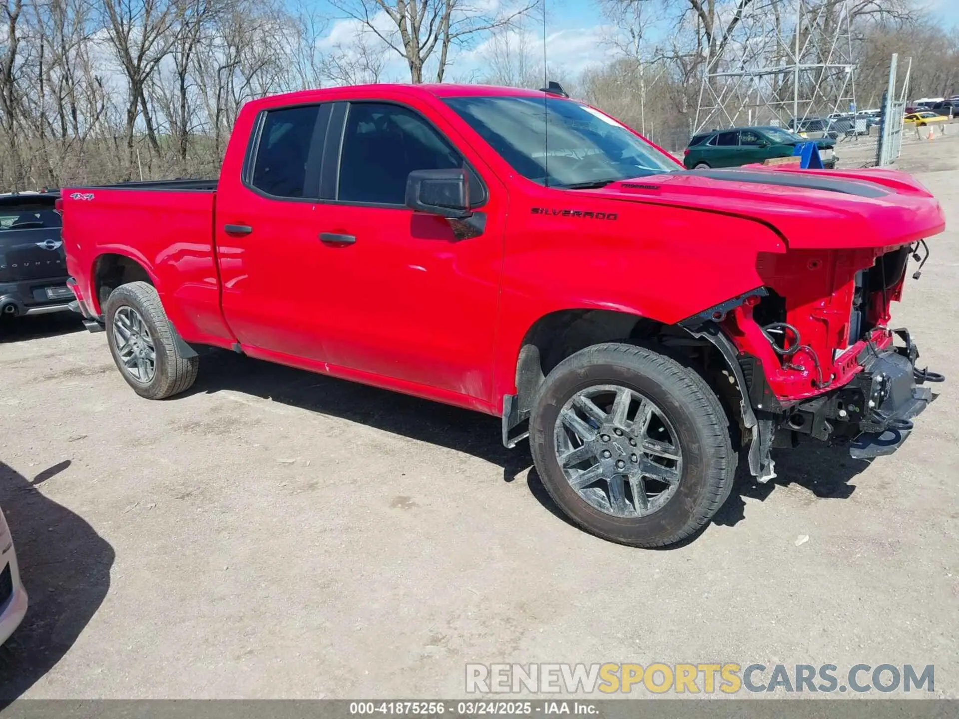 1 fotografías del automóvil dañado 1GCRKBEK7SZ160110 CHEVROLET SILVERADO 1500 2025