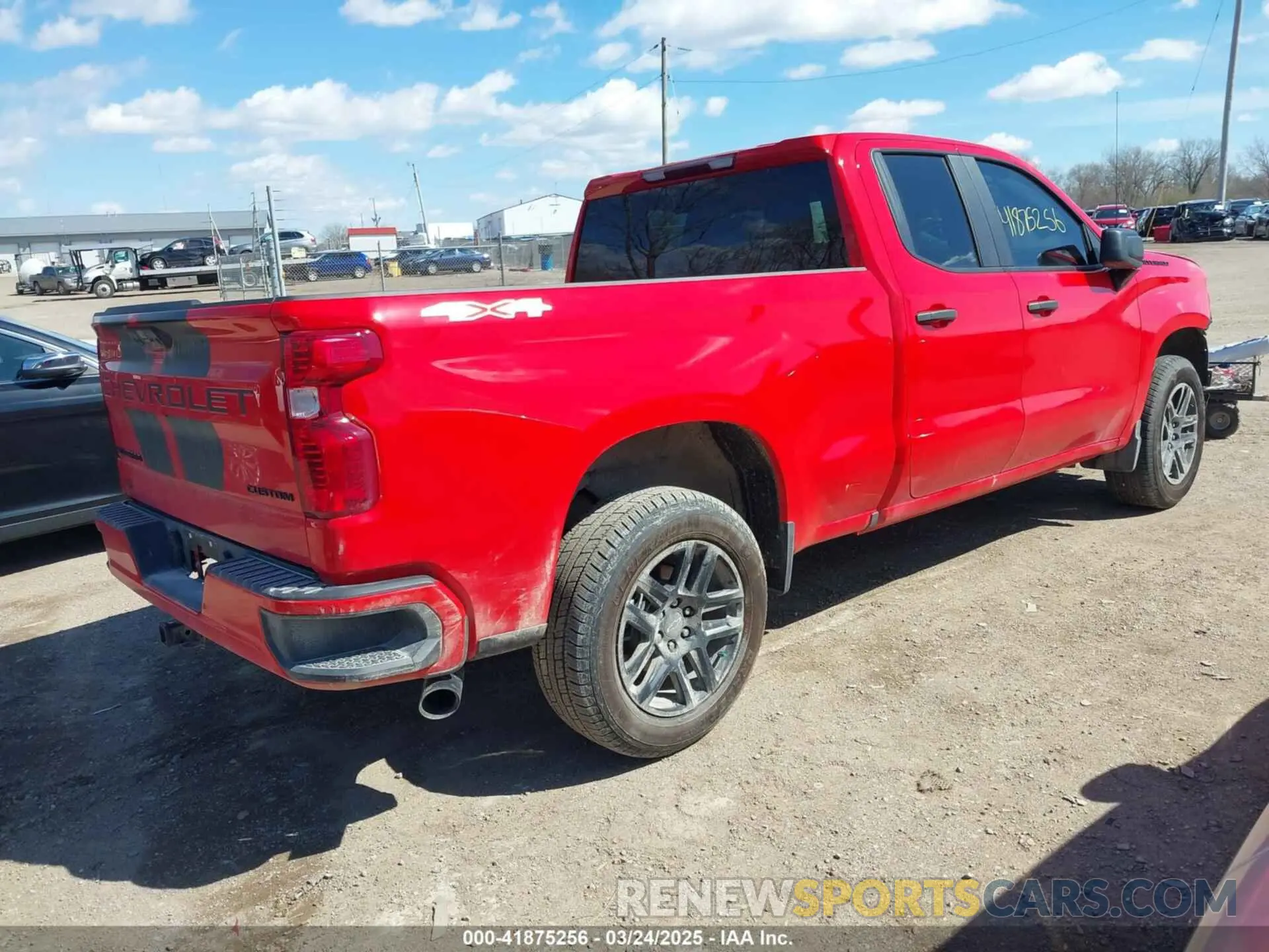 4 fotografías del automóvil dañado 1GCRKBEK7SZ160110 CHEVROLET SILVERADO 1500 2025